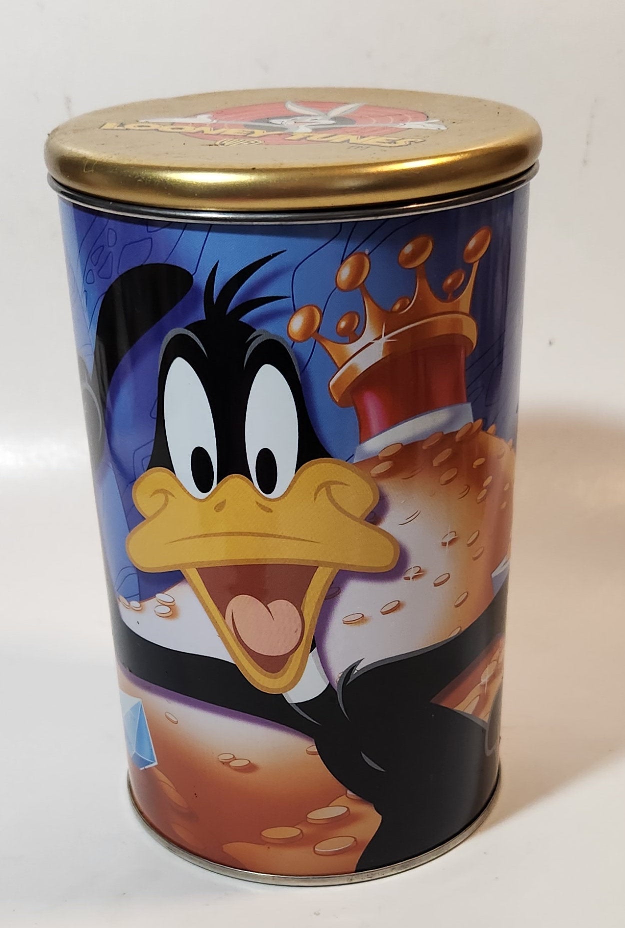 2006 Warner Bros. Looney Tunes #2 of 5 Daffy Duck Tin Metal Canister 7