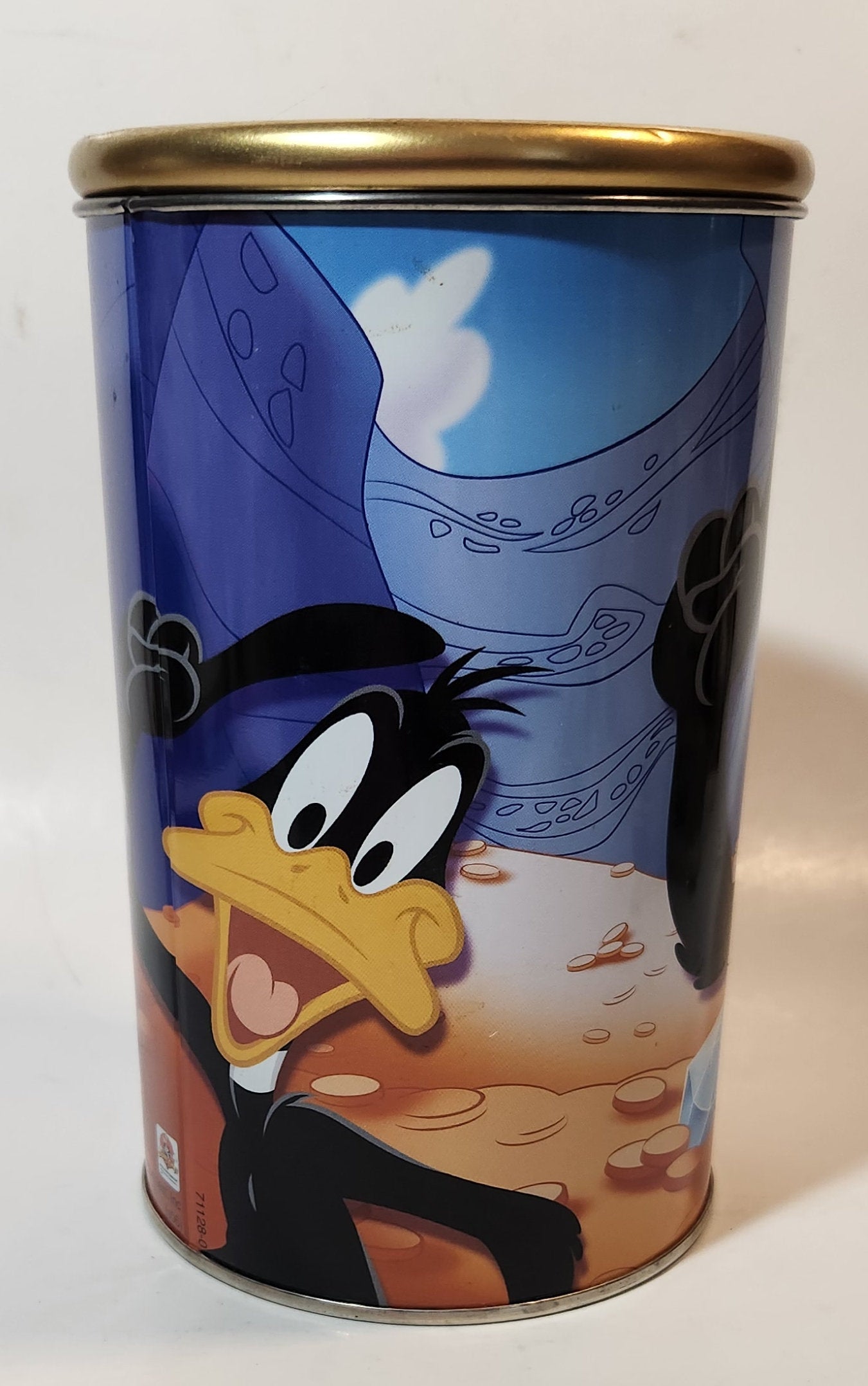 2006 Warner Bros. Looney Tunes #2 of 5 Daffy Duck Tin Metal Canister 11