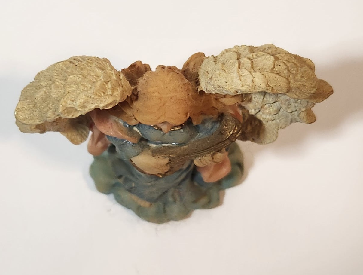 Angel Playing Ukulele 3 3/4" Resin Figurine 7