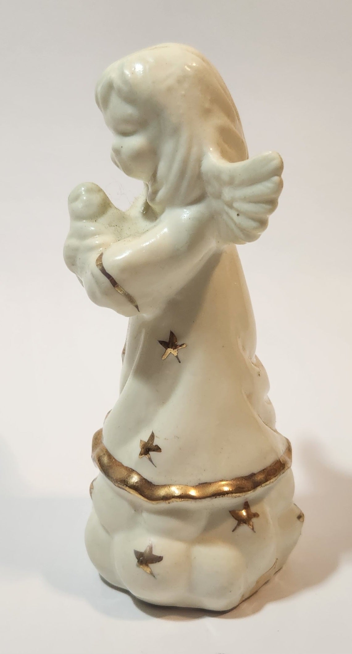 Angel Holding A New Born Baby 5" Tall Ceramic Figurine 2
