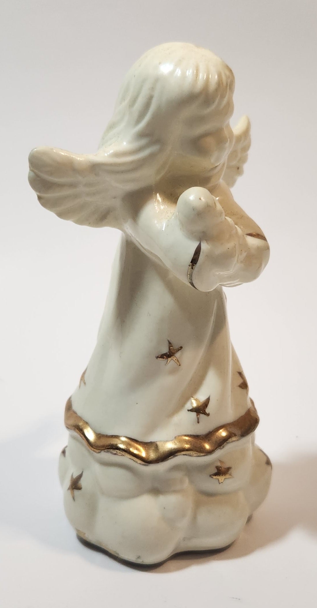 Angel Holding A New Born Baby 5" Tall Ceramic Figurine 6