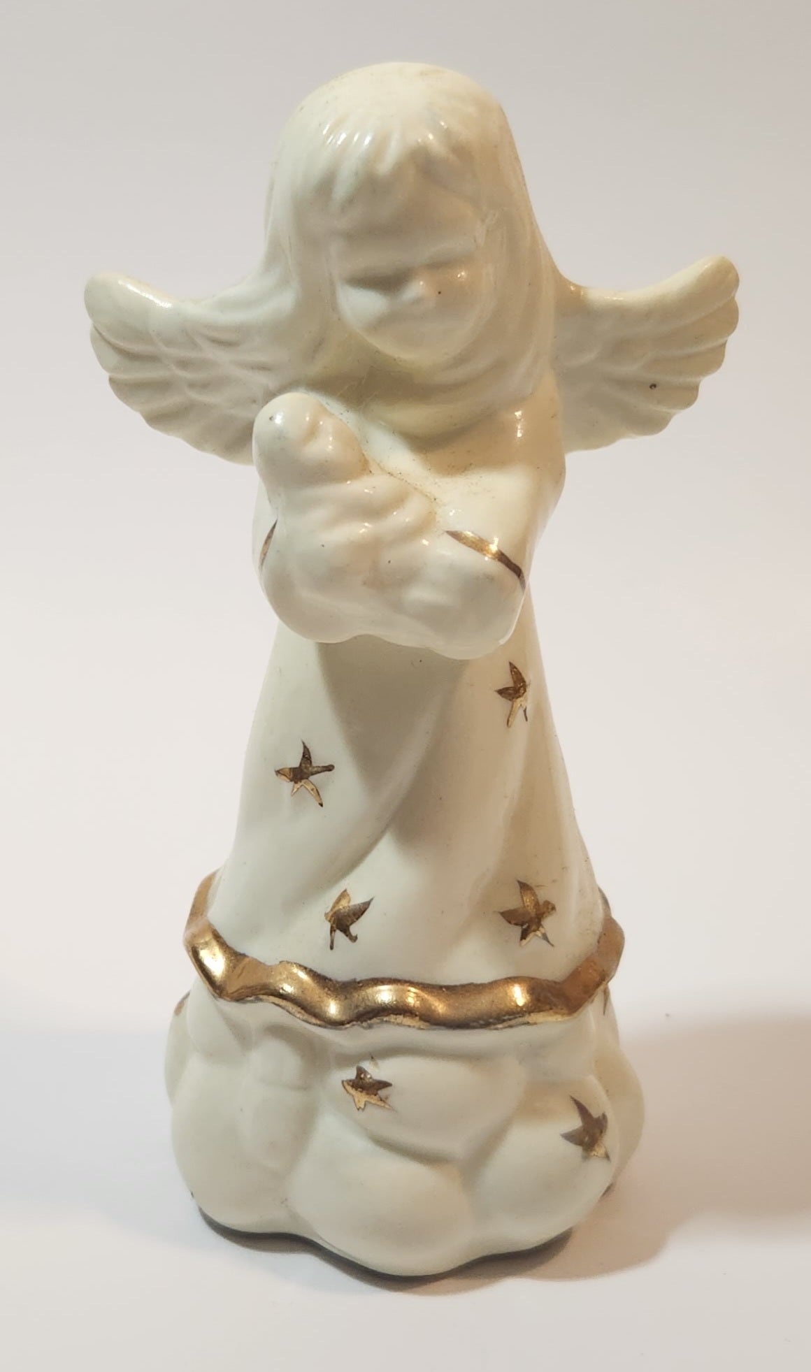 Angel Holding A New Born Baby 5" Tall Ceramic Figurine 7