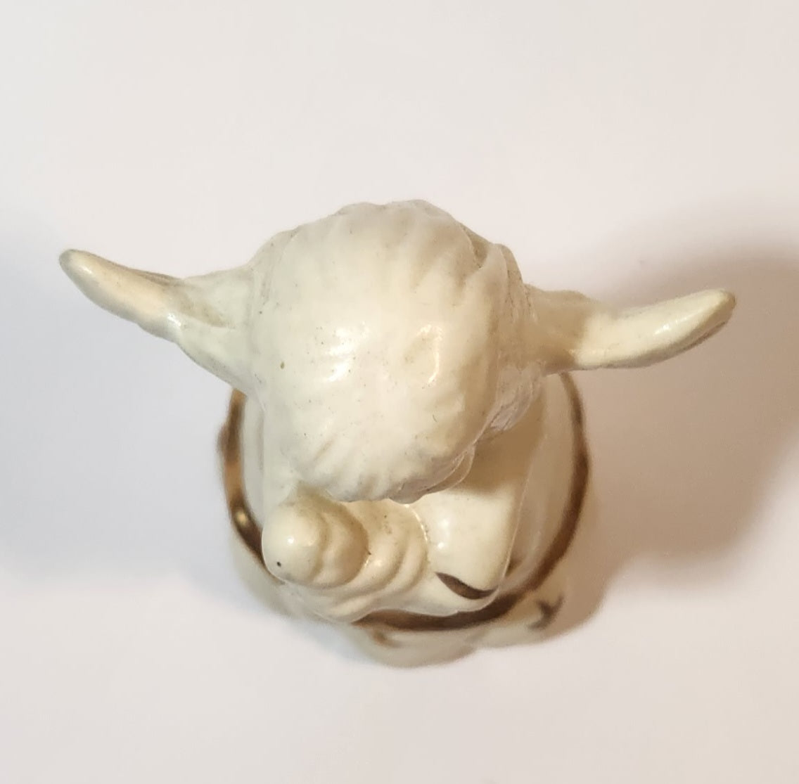 Angel Holding A New Born Baby 5" Tall Ceramic Figurine 8