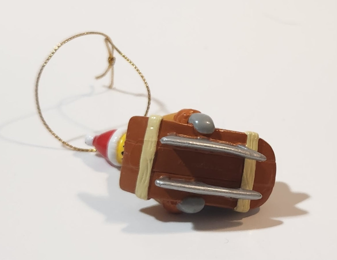 Twentieth Century Fox The Simpsons Homer Simpson on Sled 2" PVC Hanging Christmas Tree Ornament 5
