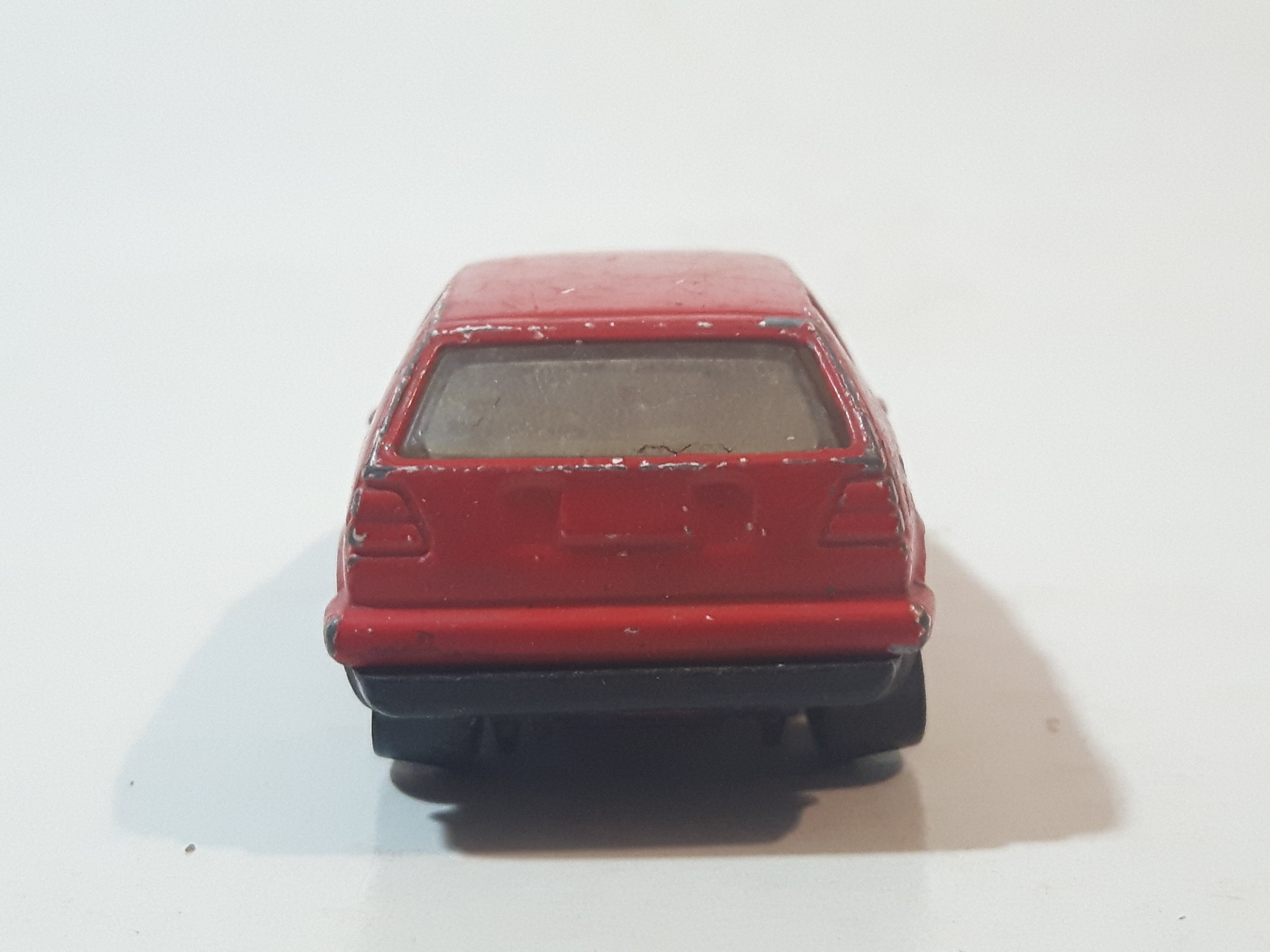 1991 Hot Wheels VW Golf GTI Red Die Cast Toy Car Vehicle 6