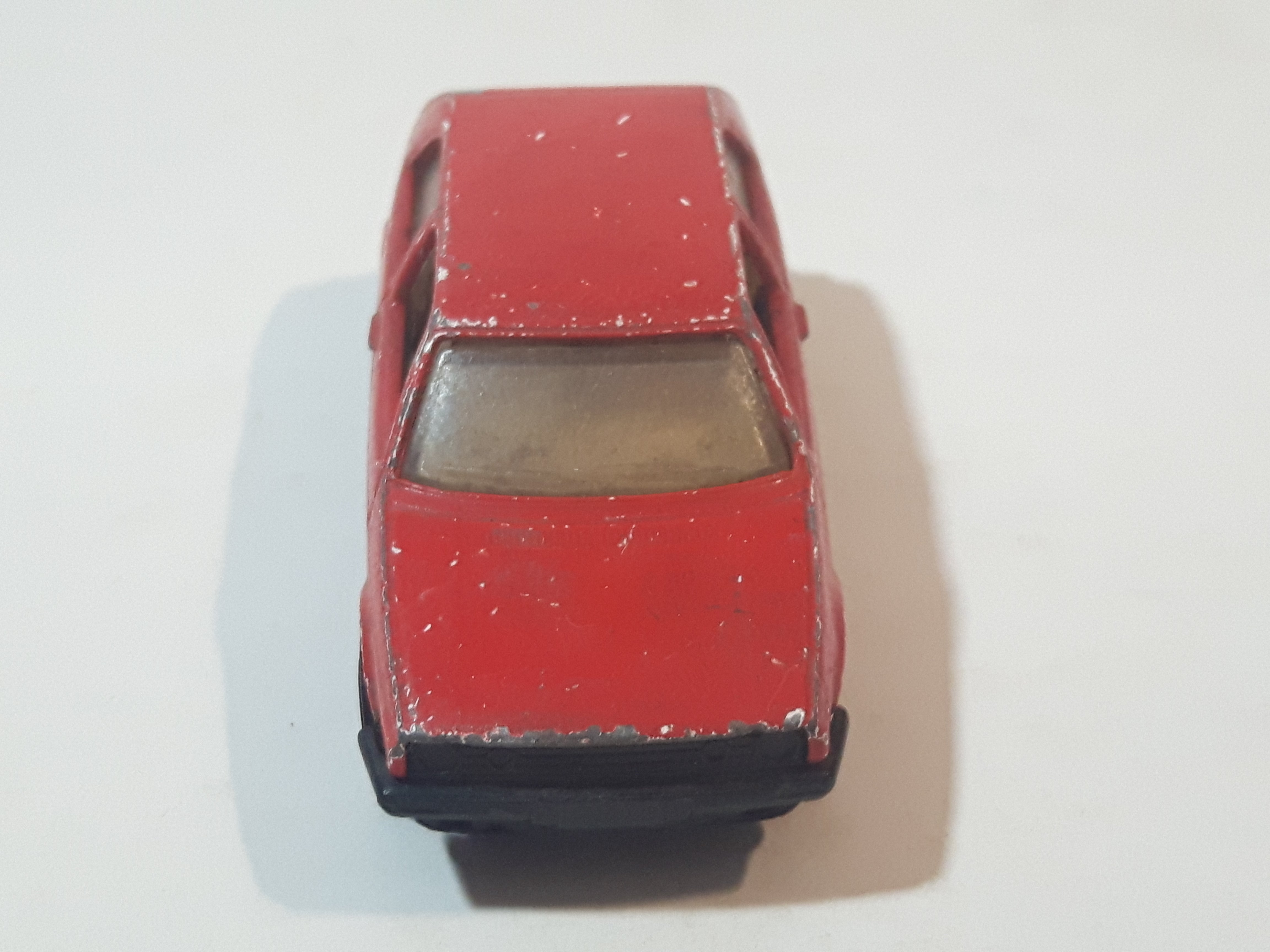 1991 Hot Wheels VW Golf GTI Red Die Cast Toy Car Vehicle 10