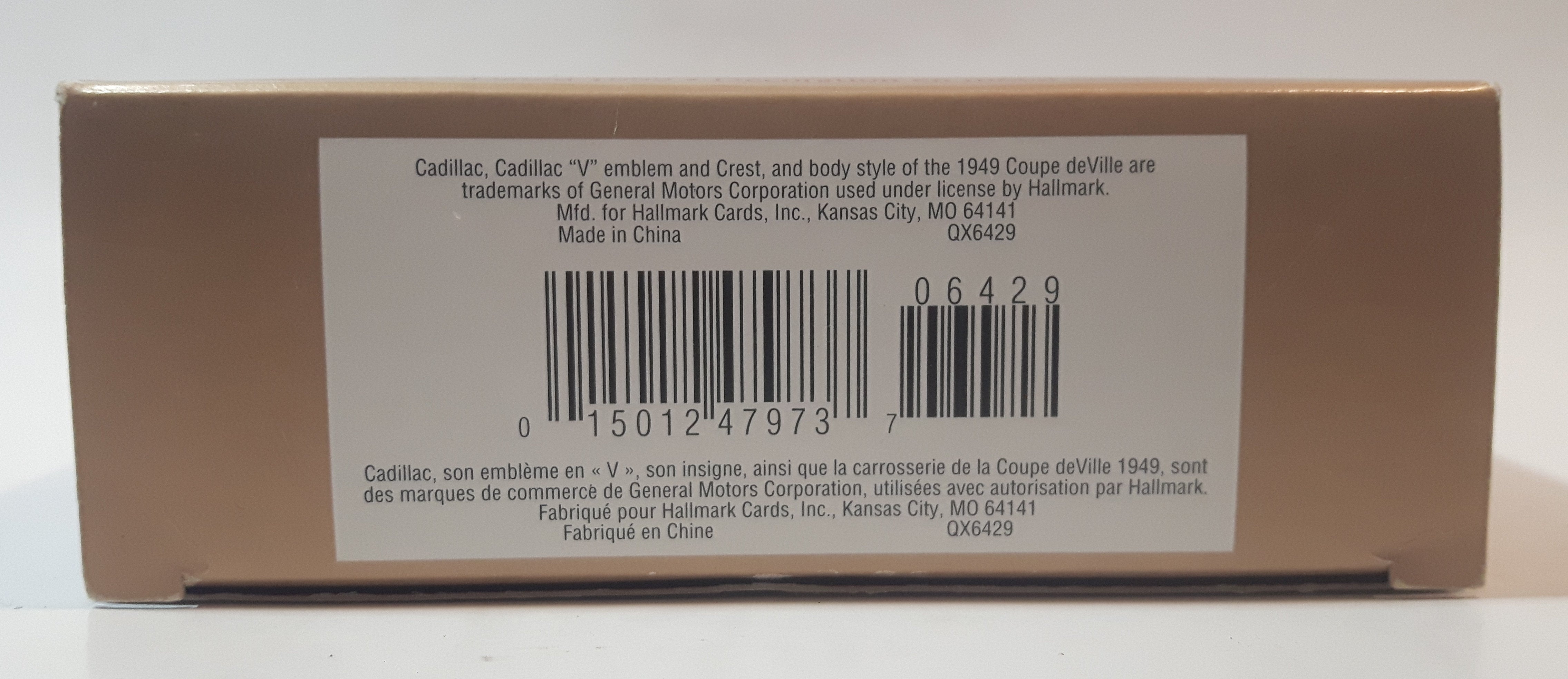 1999 Hallmark Keepsake 1949 Cadillac Coupe de Ville Die Cast Metal Car Christmas Tree Ornament 18