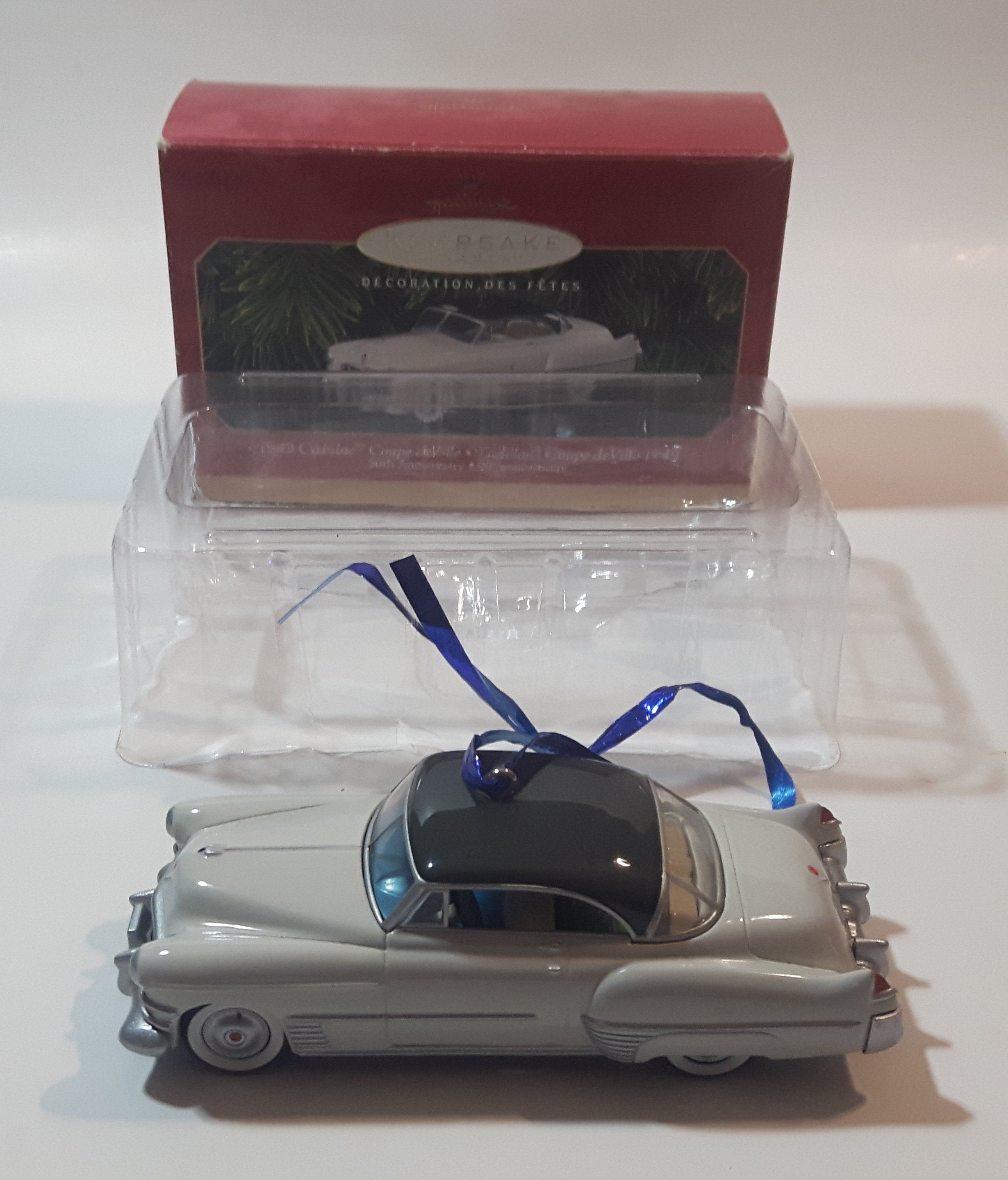 1999 Hallmark Keepsake 1949 Cadillac Coupe de Ville Die Cast Metal Car Christmas Tree Ornament 19