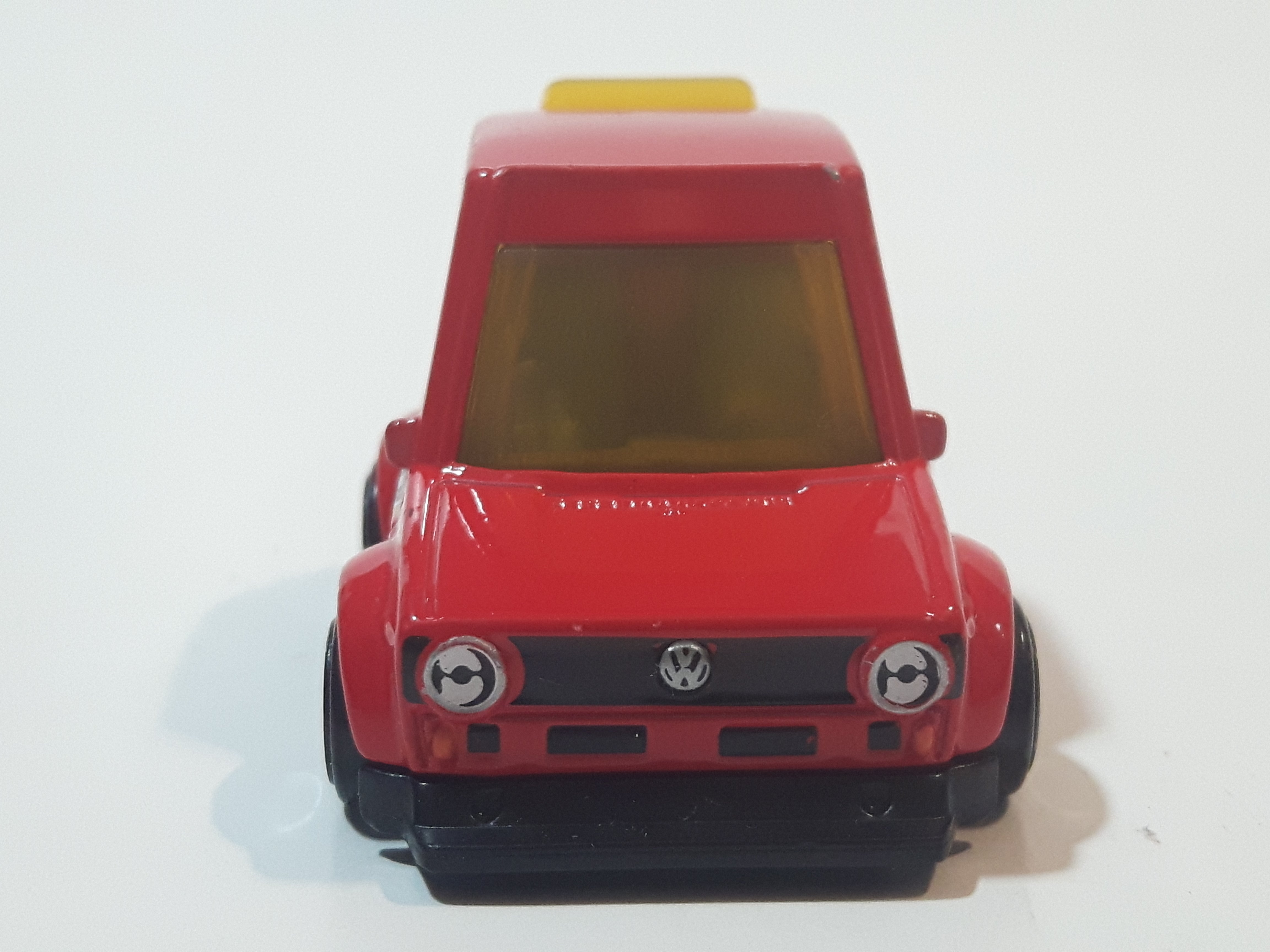 2022 Hot Wheels Tooned Volkswagen Golf MK1 Red Die Cast Toy Car Vehicle 2