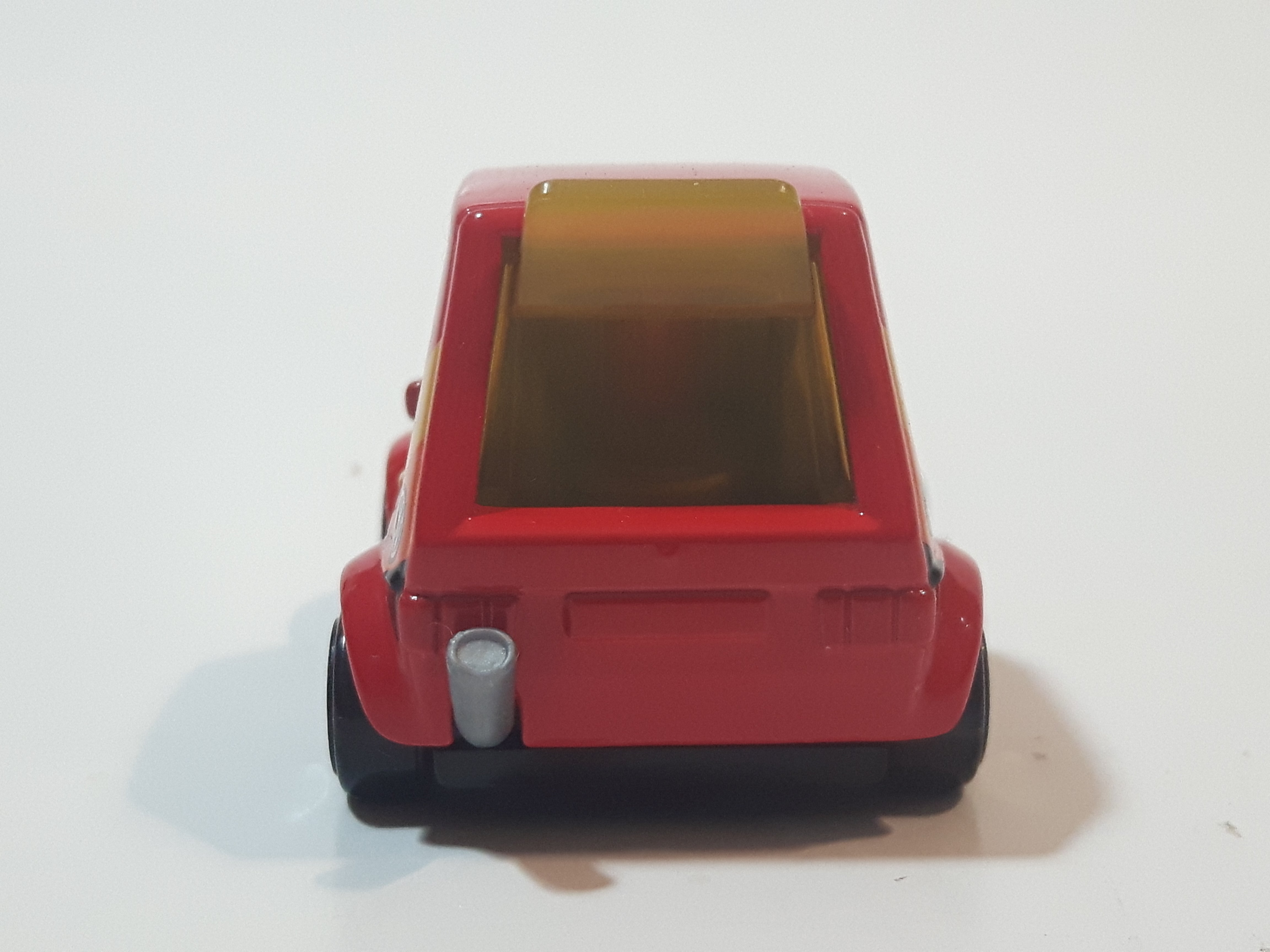 2022 Hot Wheels Tooned Volkswagen Golf MK1 Red Die Cast Toy Car Vehicle 6