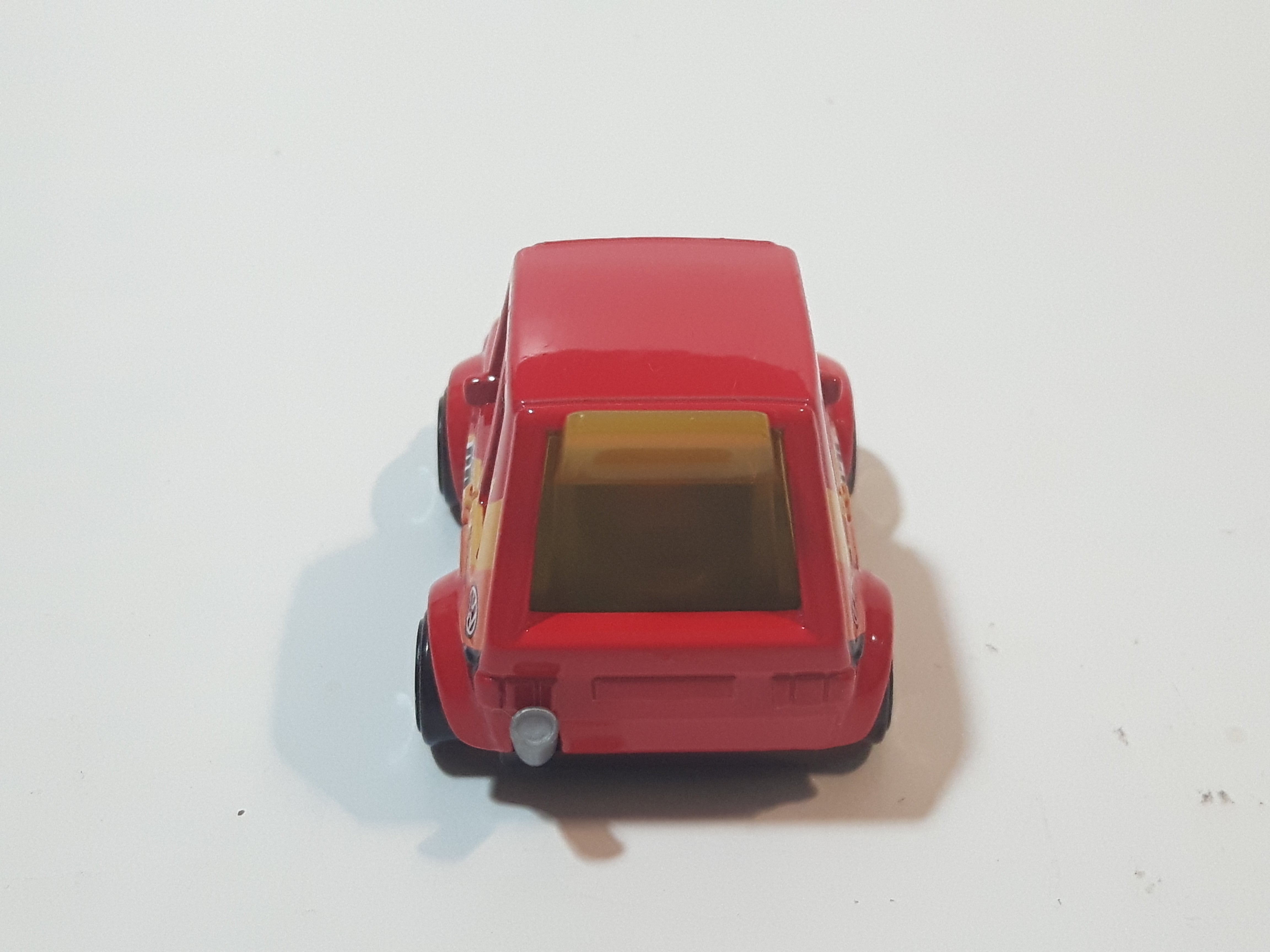 2022 Hot Wheels Tooned Volkswagen Golf MK1 Red Die Cast Toy Car Vehicle 11