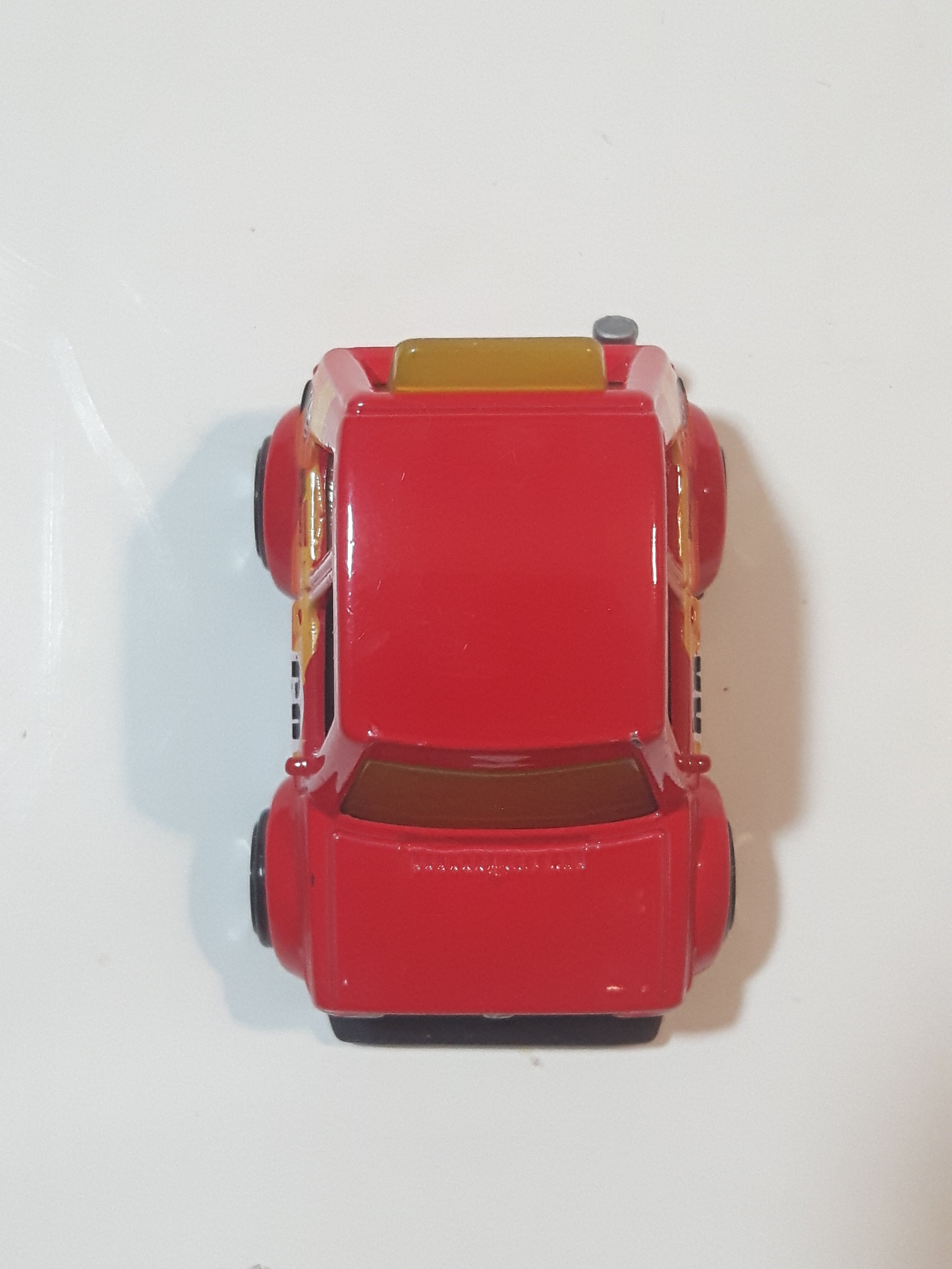 2022 Hot Wheels Tooned Volkswagen Golf MK1 Red Die Cast Toy Car Vehicle 12