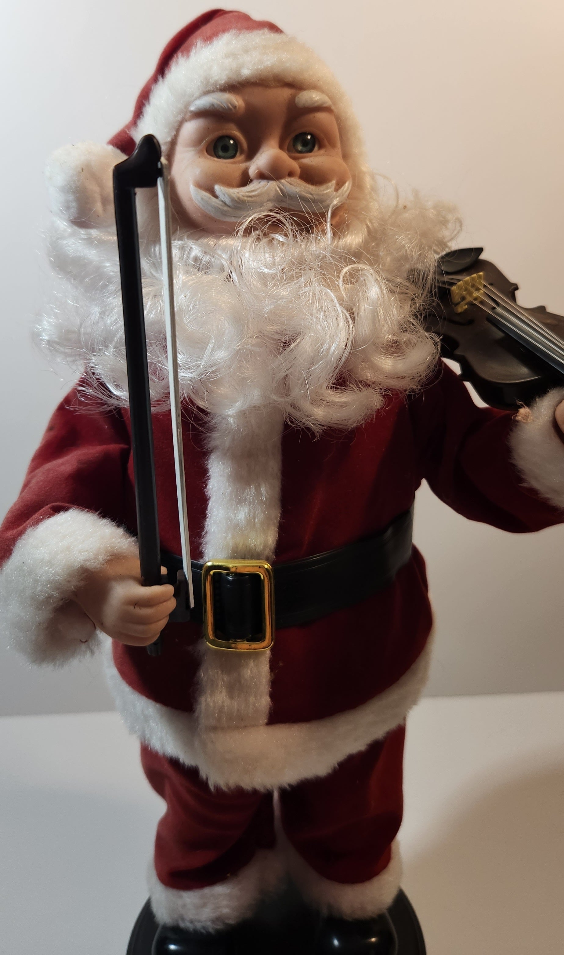 B&D Santa Claus with Violin Musical 16" Doll 5