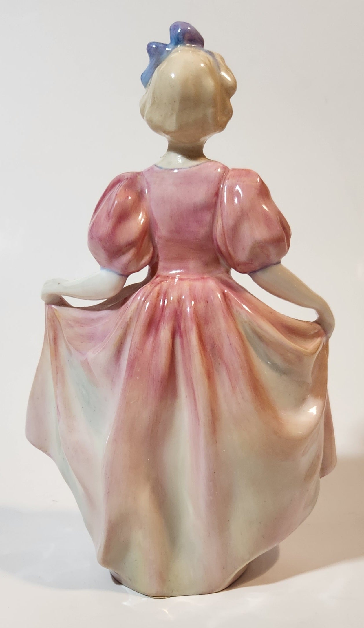 Vintage Royal Doulton Sweeting 6 1/4" Tall Bone China Figurine H.N.1935 (Neck Repair) 5