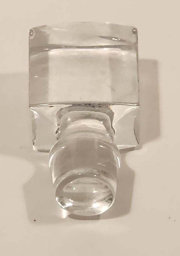 Heavy Clear Glass Bottle Stopper 7