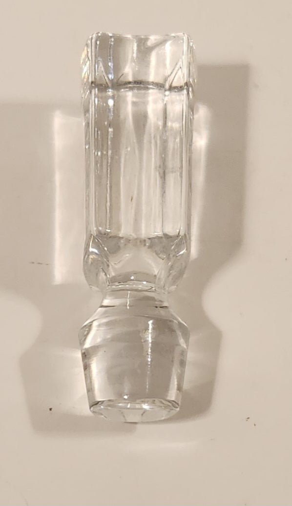Heavy Clear Glass Bottle Stopper 8