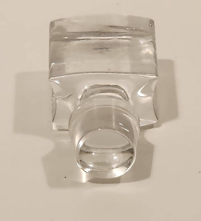 Heavy Clear Glass Bottle Stopper 10