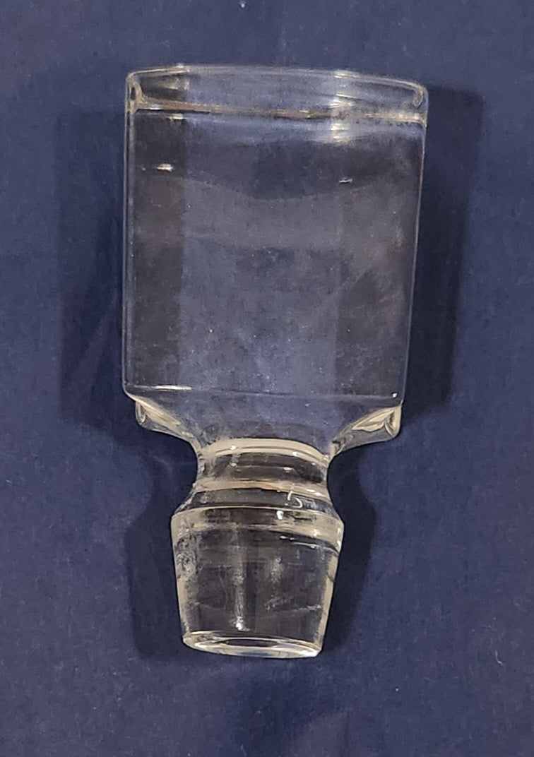 Heavy Clear Glass Bottle Stopper 3