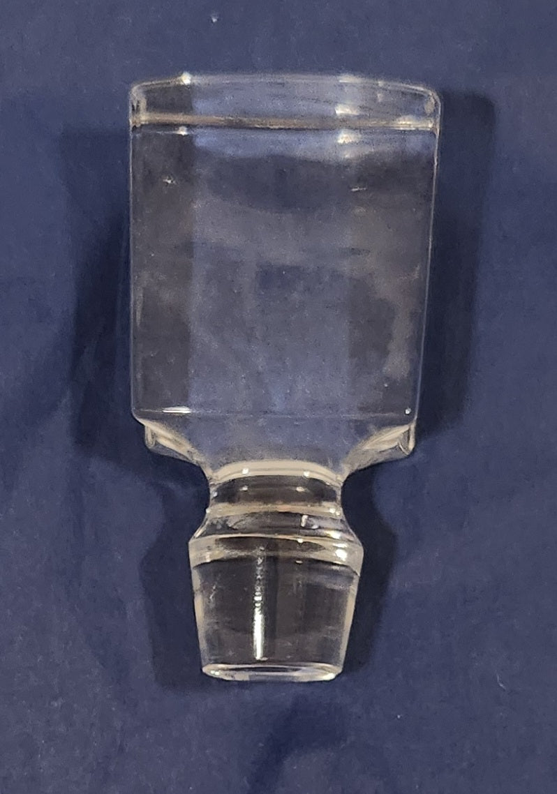 Heavy Clear Glass Bottle Stopper 4