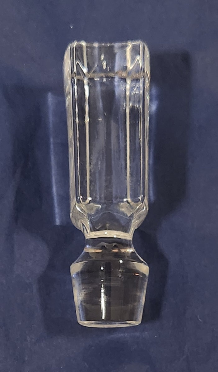 Heavy Clear Glass Bottle Stopper 6