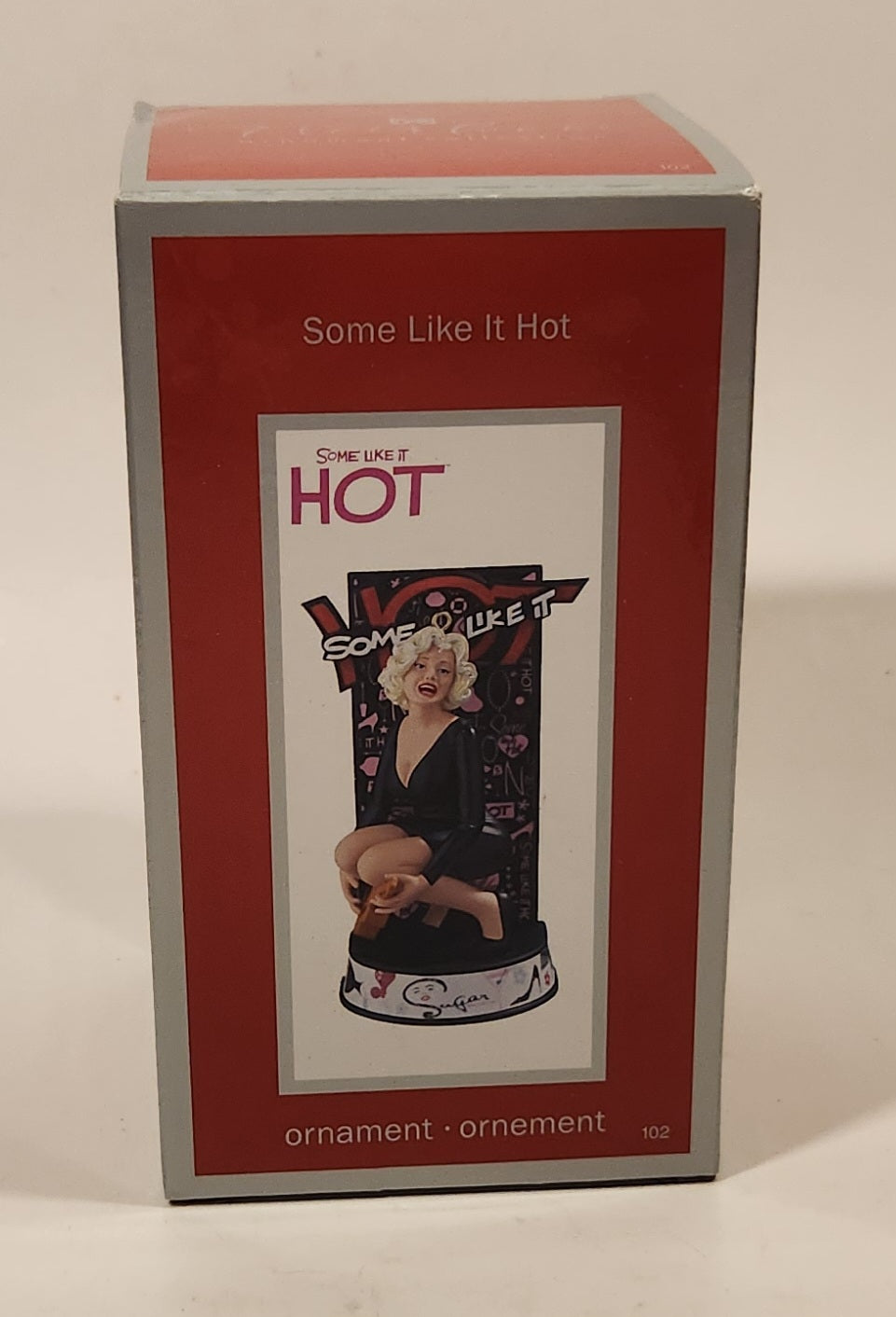 2011 American Greetings Heirloom Collection MGM Marilyn Monroe Some Like It Hot Christmas Tree Ornament New in box 7
