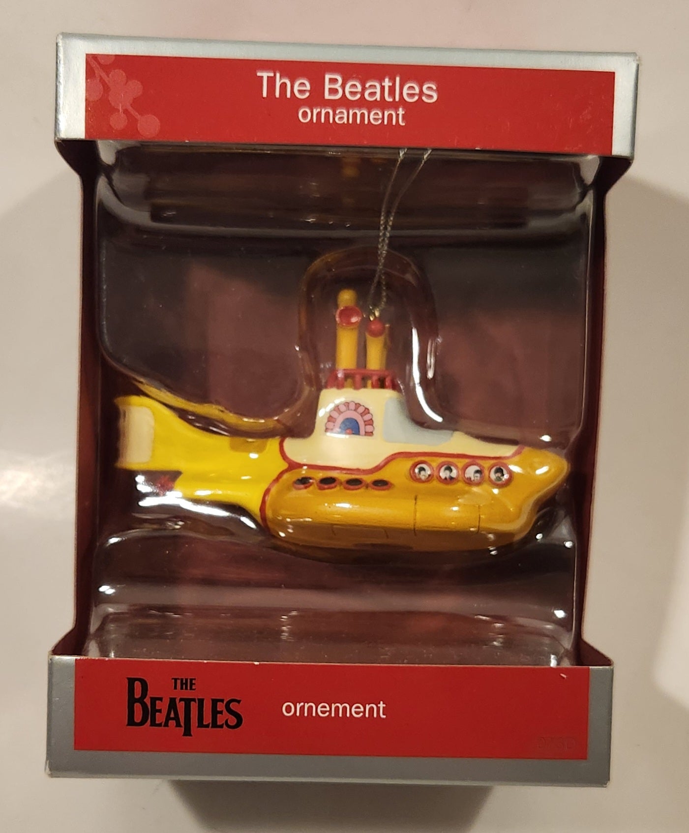 2013 American Greetings Heirloom Collection The Beatles Yellow Submarine Christmas Tree Ornament New in Box 3