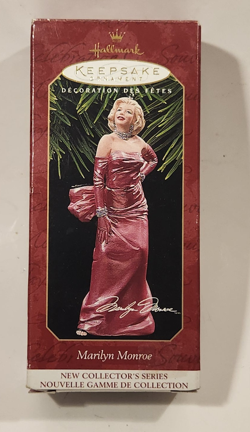 1997 Hallmark Keepsake Collector Series Marilyn Monroe Christmas Tree Ornament New in box 8