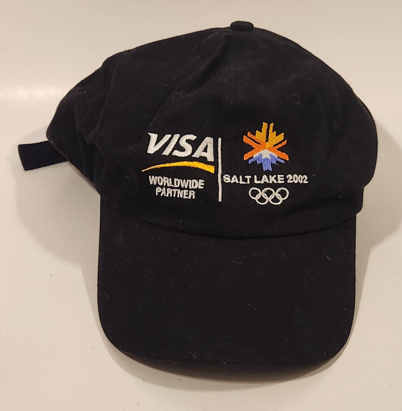 KCCaps HeadShots 2002 Salt Lake City Olympic Games VISA Worldwide Partner Baseball Cap Hat 2