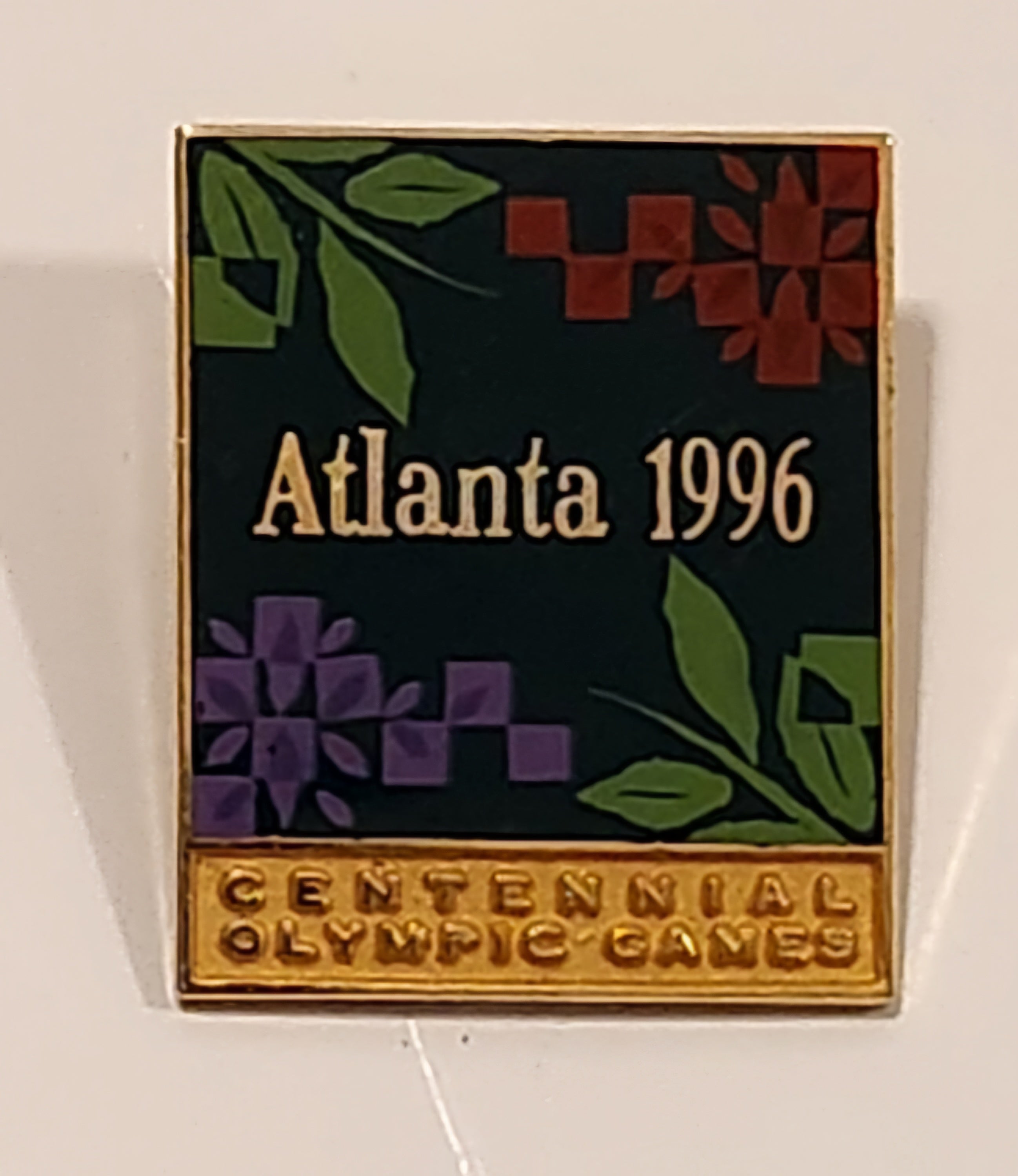 1996 Atlanta Summer Olympic Games Enamel Metal Lapel Pin 3