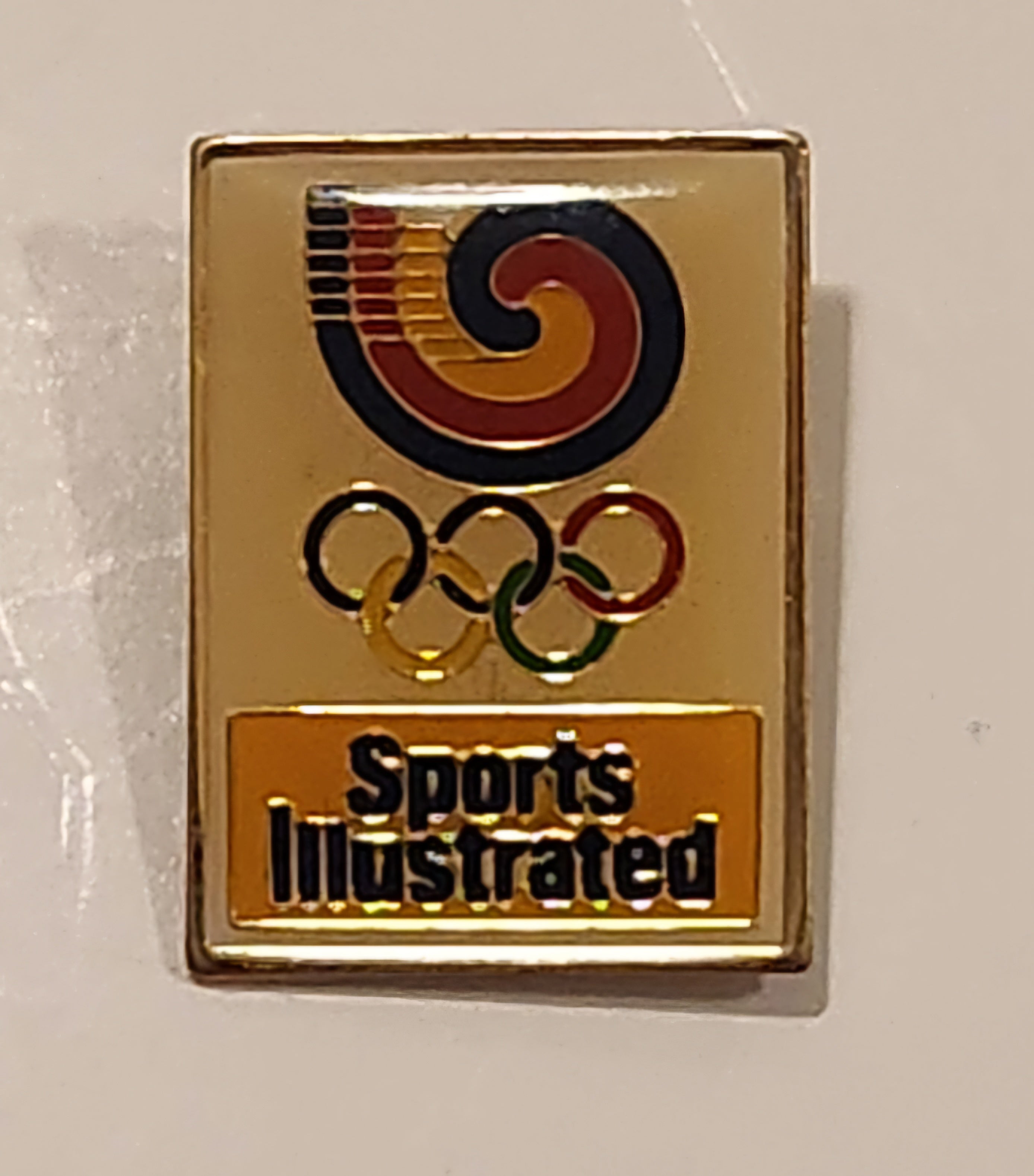 1988 Seoul South Korea Summer Olympic Games Sports Illustrated Enamel Metal Lapel Pin 4