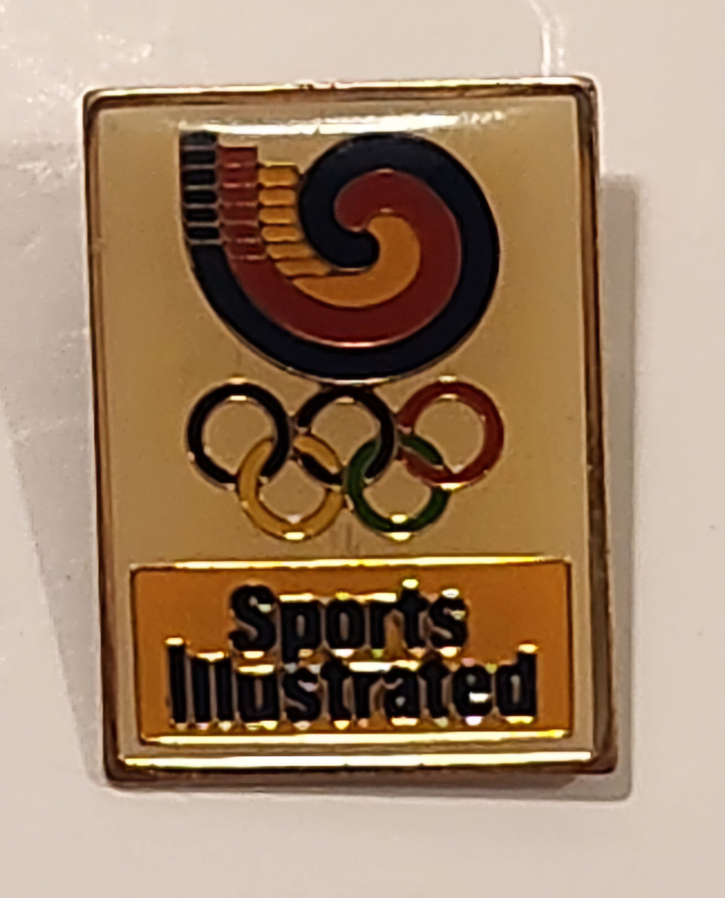 1988 Seoul South Korea Summer Olympic Games Sports Illustrated Enamel Metal Lapel Pin 3