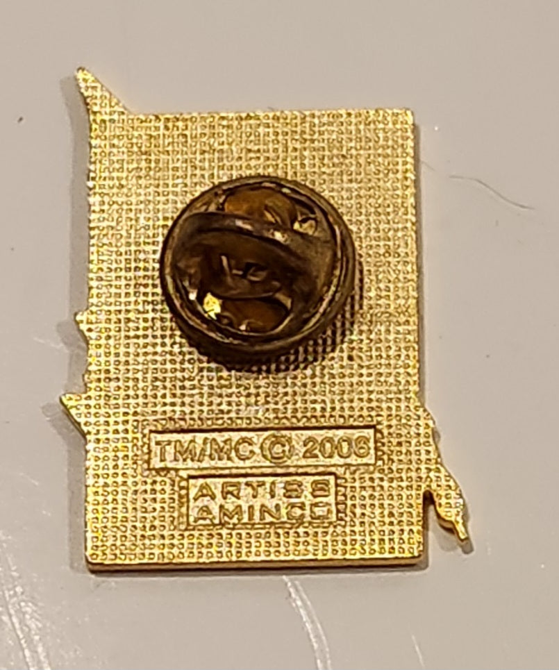 Vancouver 2010 Olympic Games CTV Speed Skating Enamel Metal Lapel Pin 3