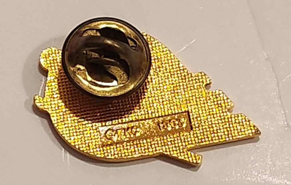 1984 Sarajevo Olympic Games Kodak Ski Jumper Metal Lapel Pin 3