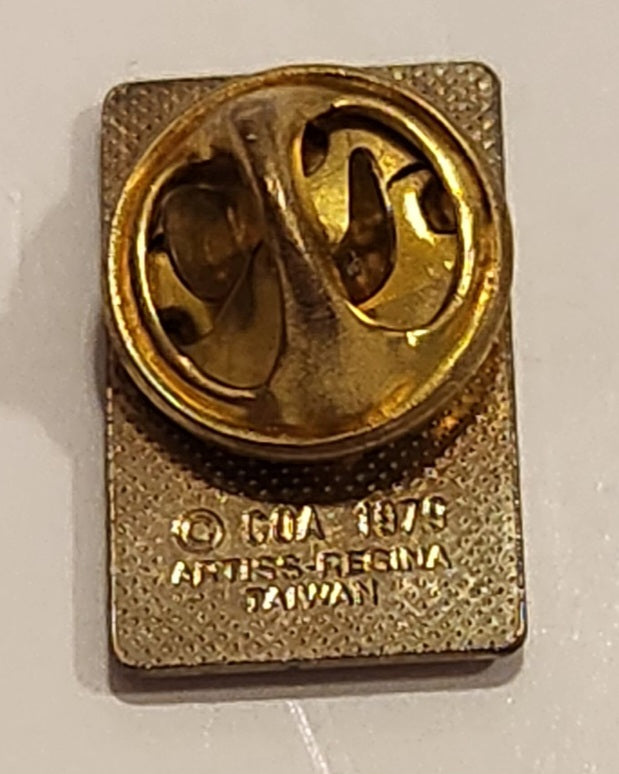 1988 Winter Olympics Calgary, Alberta Canada Small Red Gold Enamel Lapel Pin Sports Collectible 3