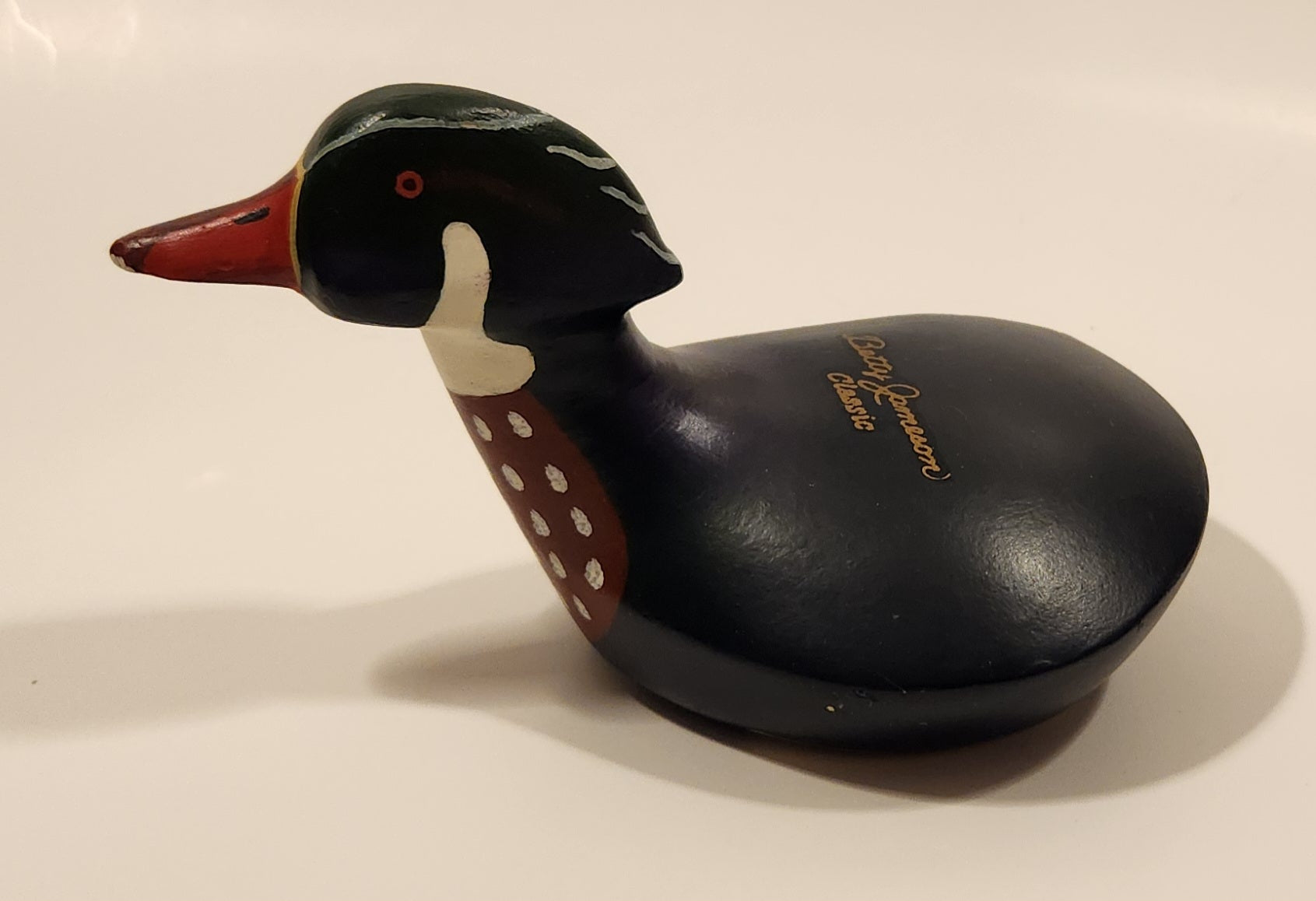 Betty Jameson Northwestern #1 Golf Club Duck Ornament 2