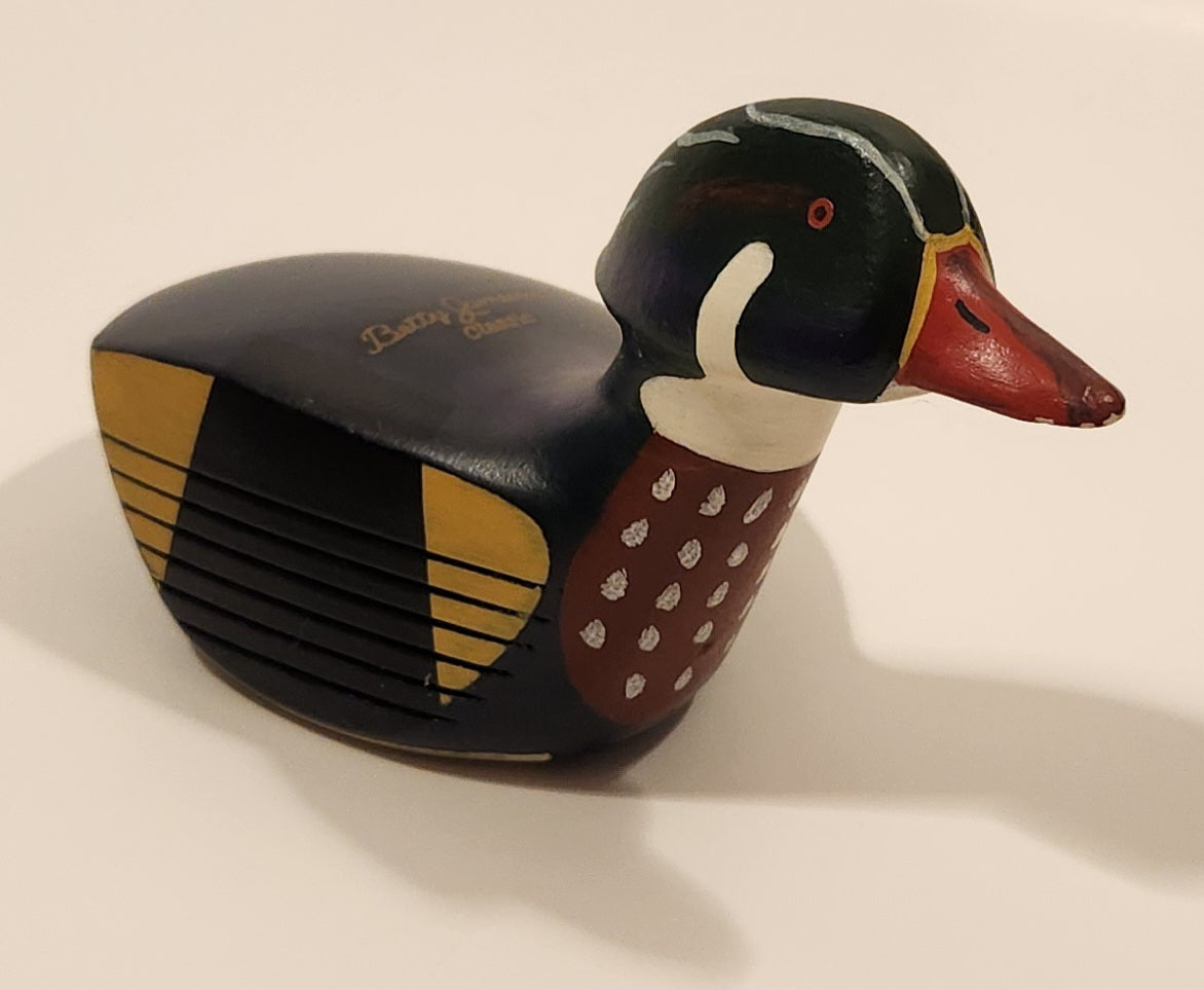Betty Jameson Northwestern #1 Golf Club Duck Ornament 7