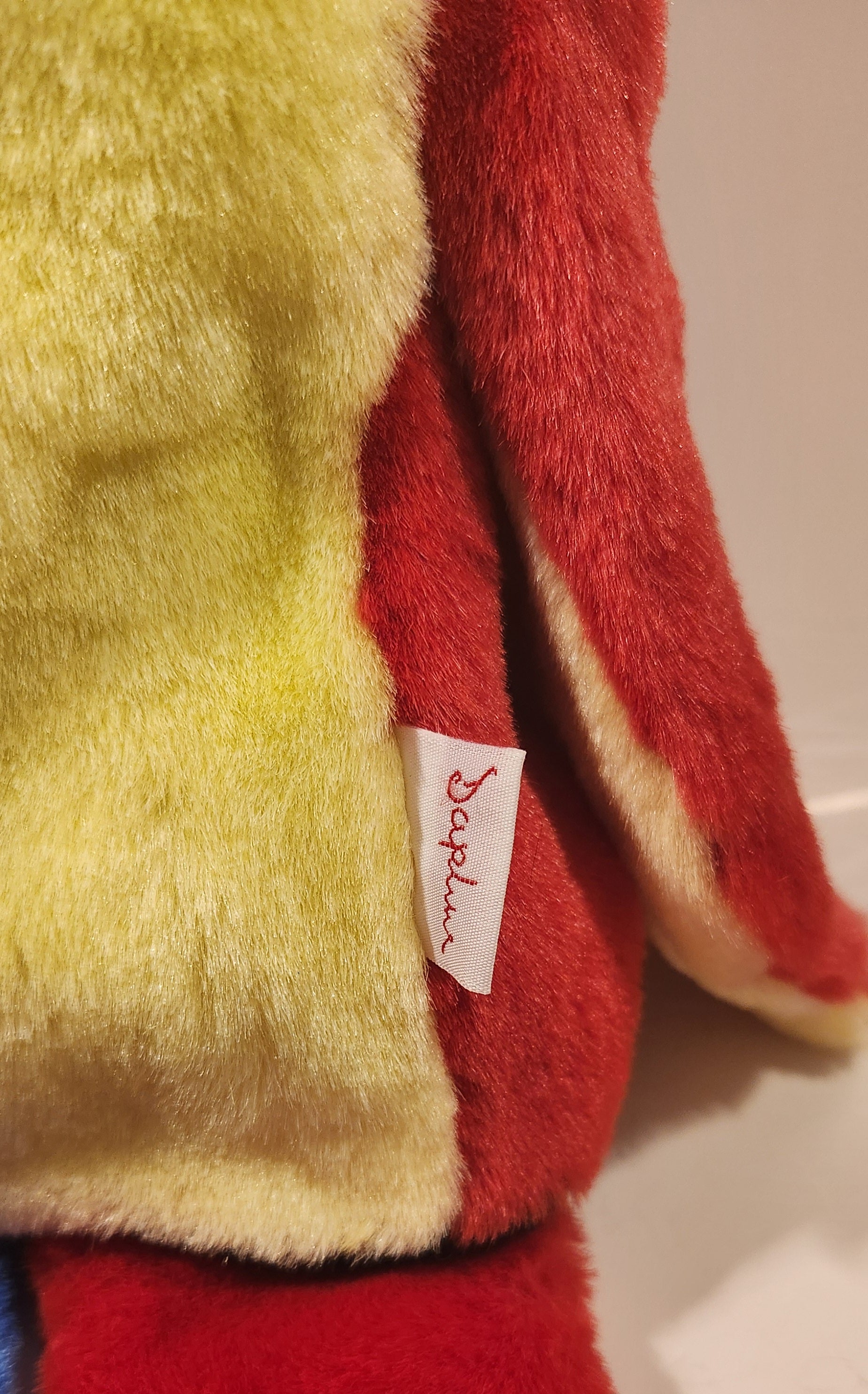 Daphne Scarlett Macaw Parrot Plush Golf Club Cover 3