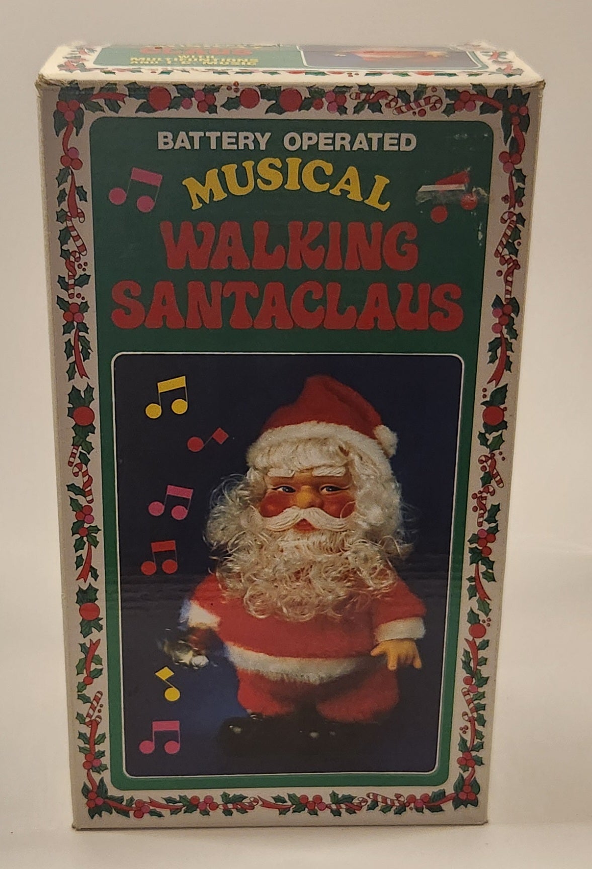 Battery Operated Musical Walking Santa Claus with Box 11