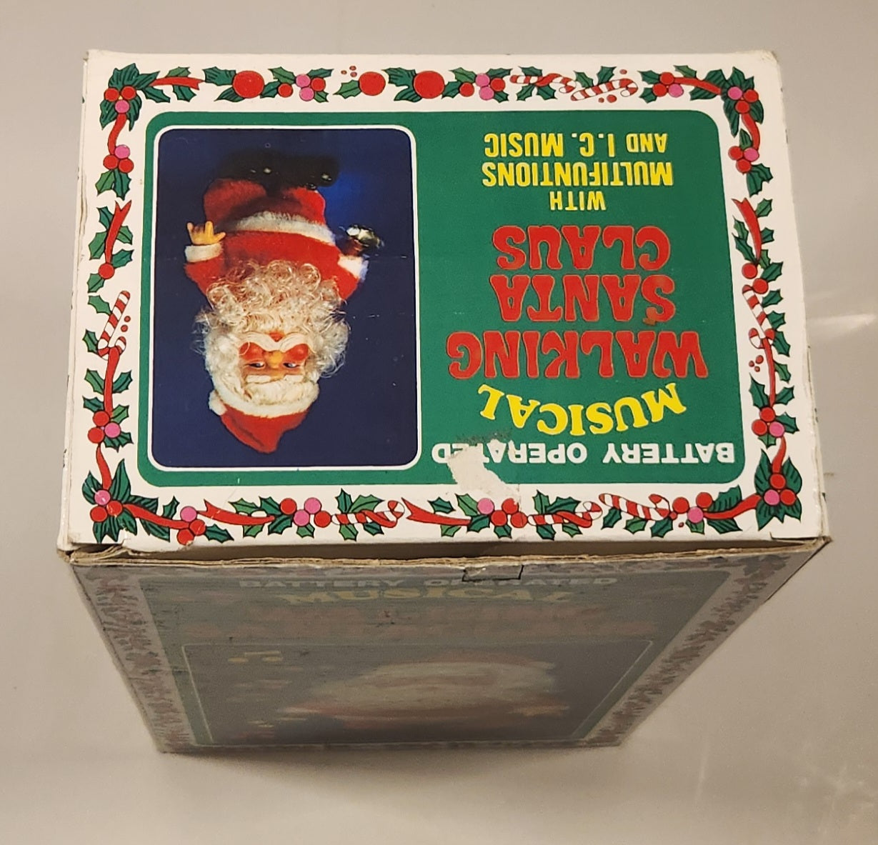 Battery Operated Musical Walking Santa Claus with Box 14