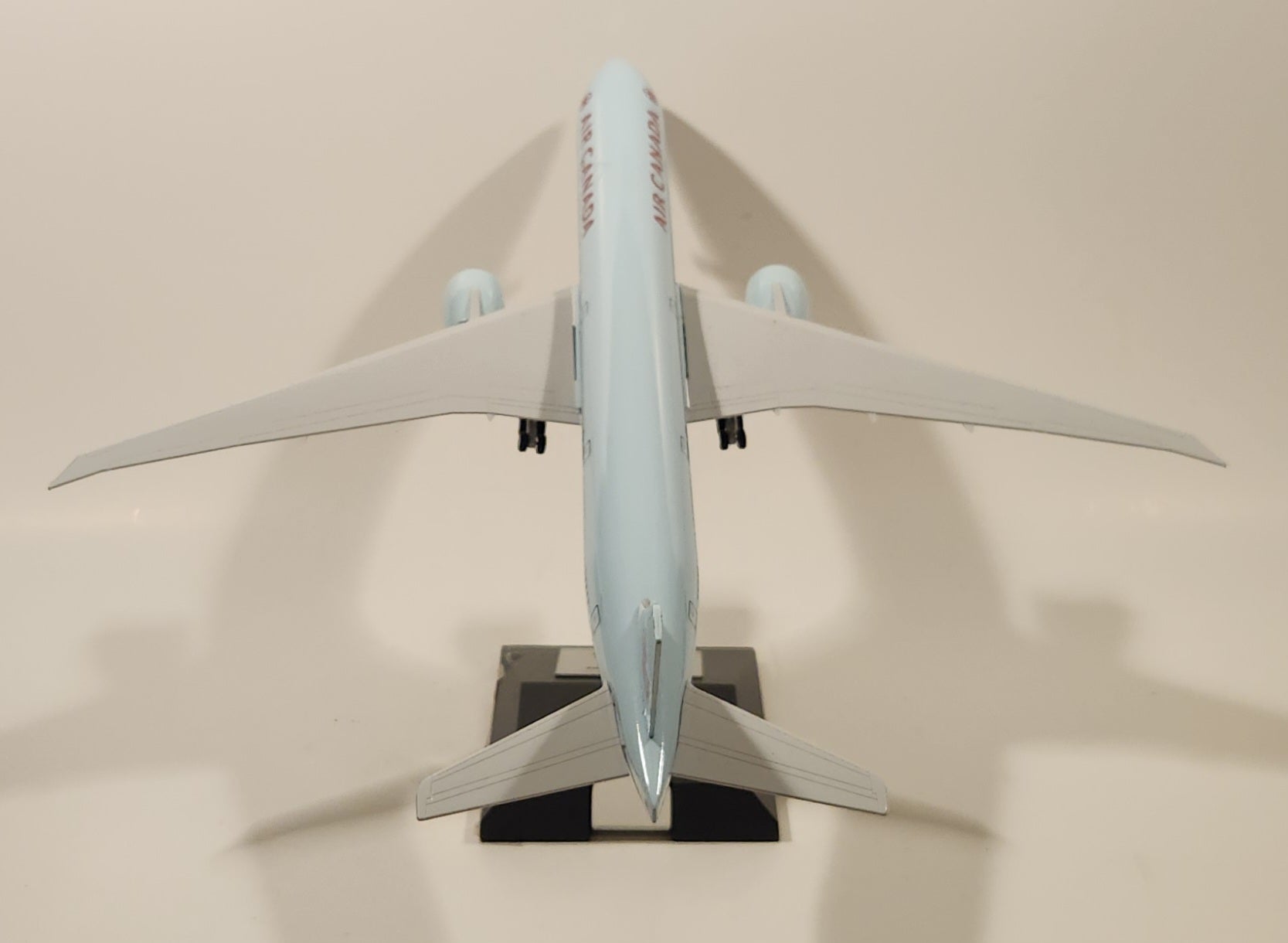 Rare 1 Million Miles with Air Canada Boeing 777-300ER 14 1/4" Long Plane Aircraft Model with Stand 11