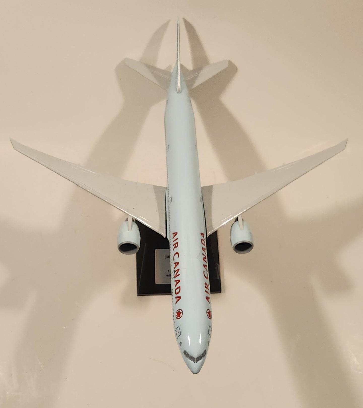 Rare 1 Million Miles with Air Canada Boeing 777-300ER 14 1/4" Long Plane Aircraft Model with Stand 8