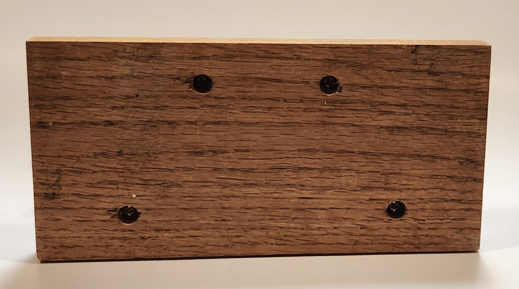 Vintage "Do It Now" Solid Brass and Oak Wood Desktop Office Bill Letter Folder Holder 7