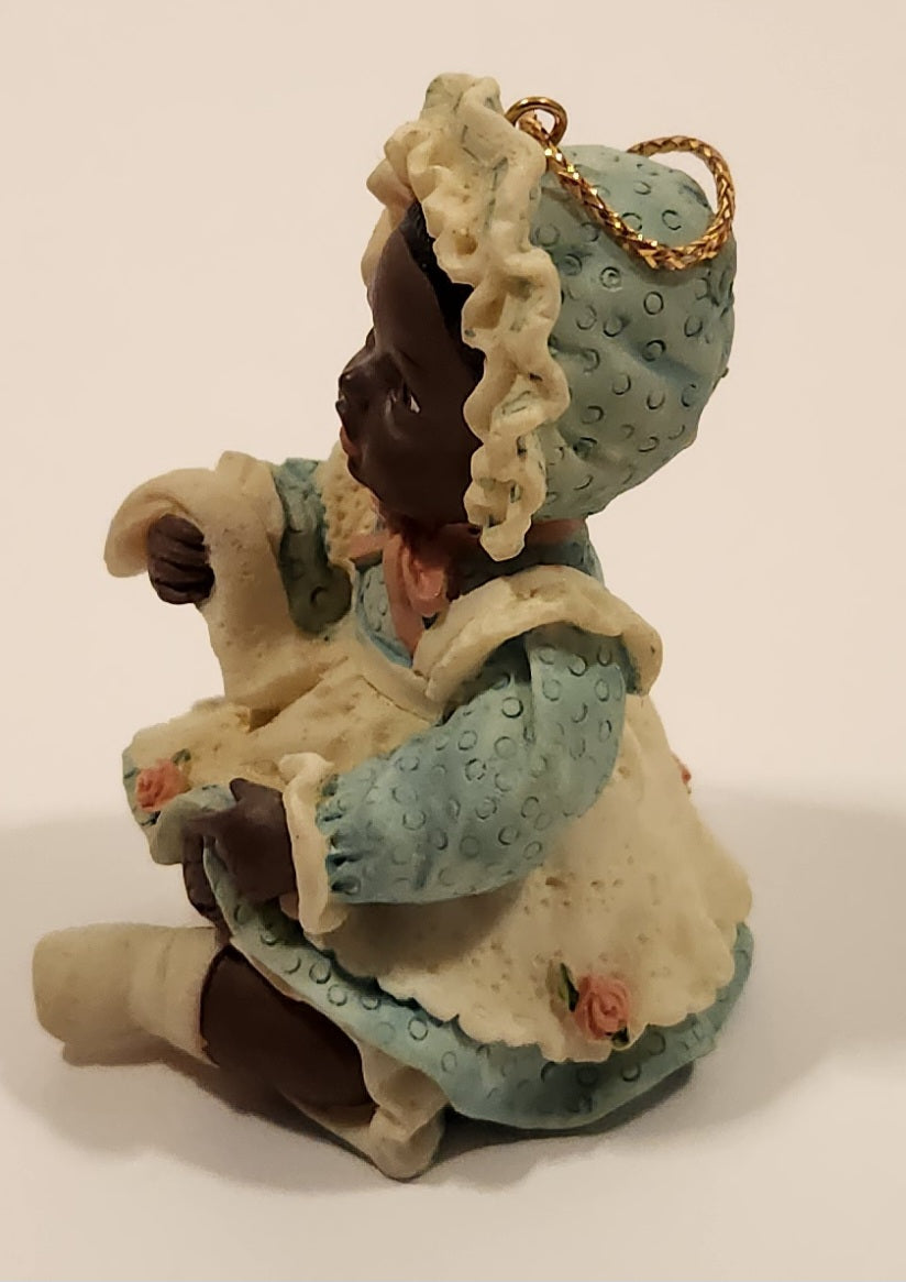 1993 Ashton Drake Heirloom Ornaments Danielle Porcelain Figurine by Yolanda Bello 5