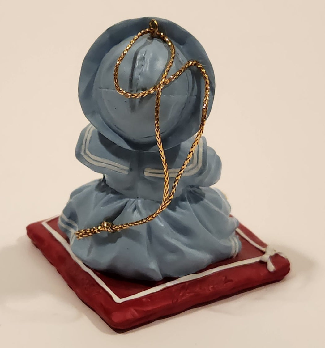 1993 Ashton Drake Heirloom Ornaments Amanda Porcelain Figurine by Yolanda Bello 6