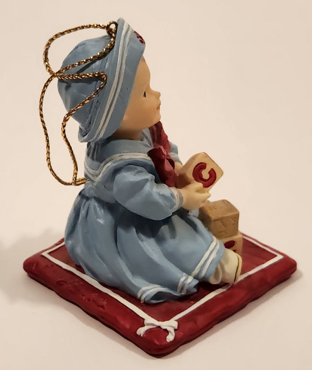 1993 Ashton Drake Heirloom Ornaments Amanda Porcelain Figurine by Yolanda Bello 7