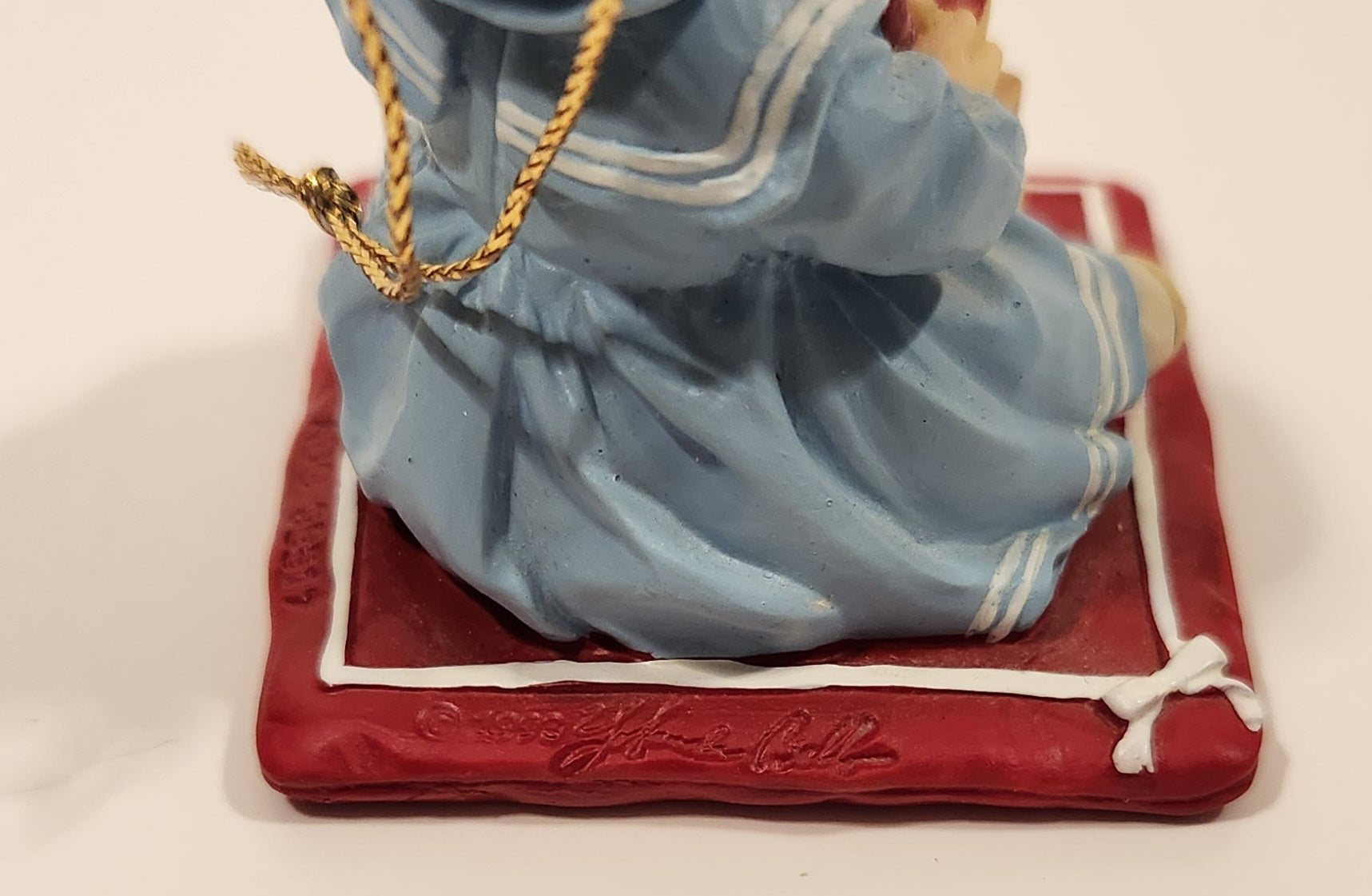 1993 Ashton Drake Heirloom Ornaments Amanda Porcelain Figurine by Yolanda Bello 8