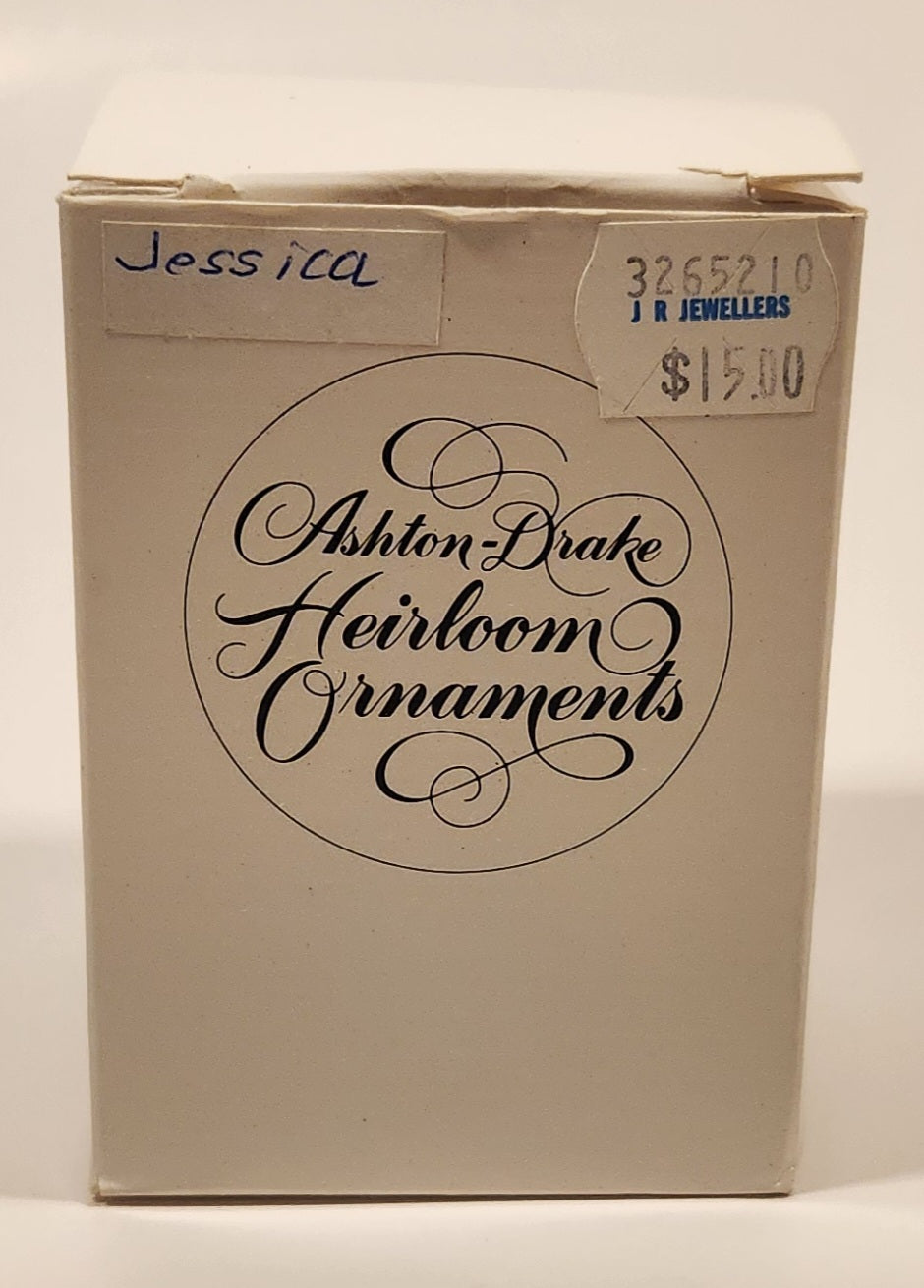 1993 Ashton Drake Heirloom Ornaments Jessica Porcelain Figurine by Yolanda Bello 14