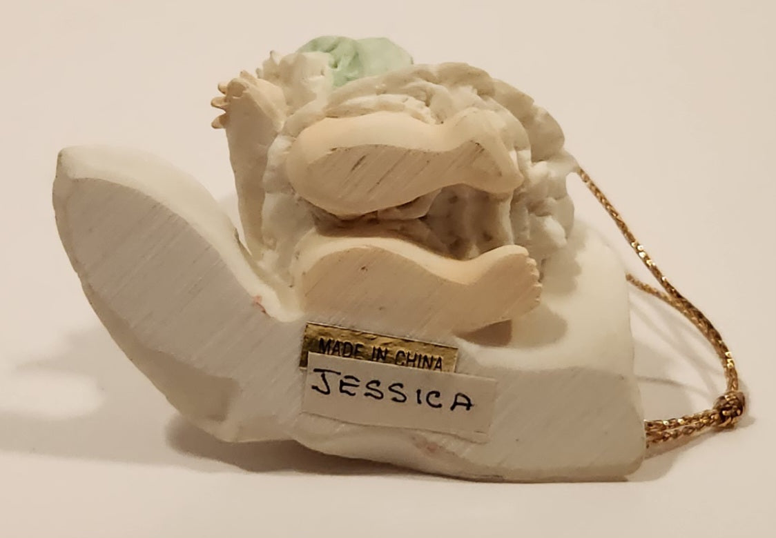 1993 Ashton Drake Heirloom Ornaments Jessica Porcelain Figurine by Yolanda Bello 13