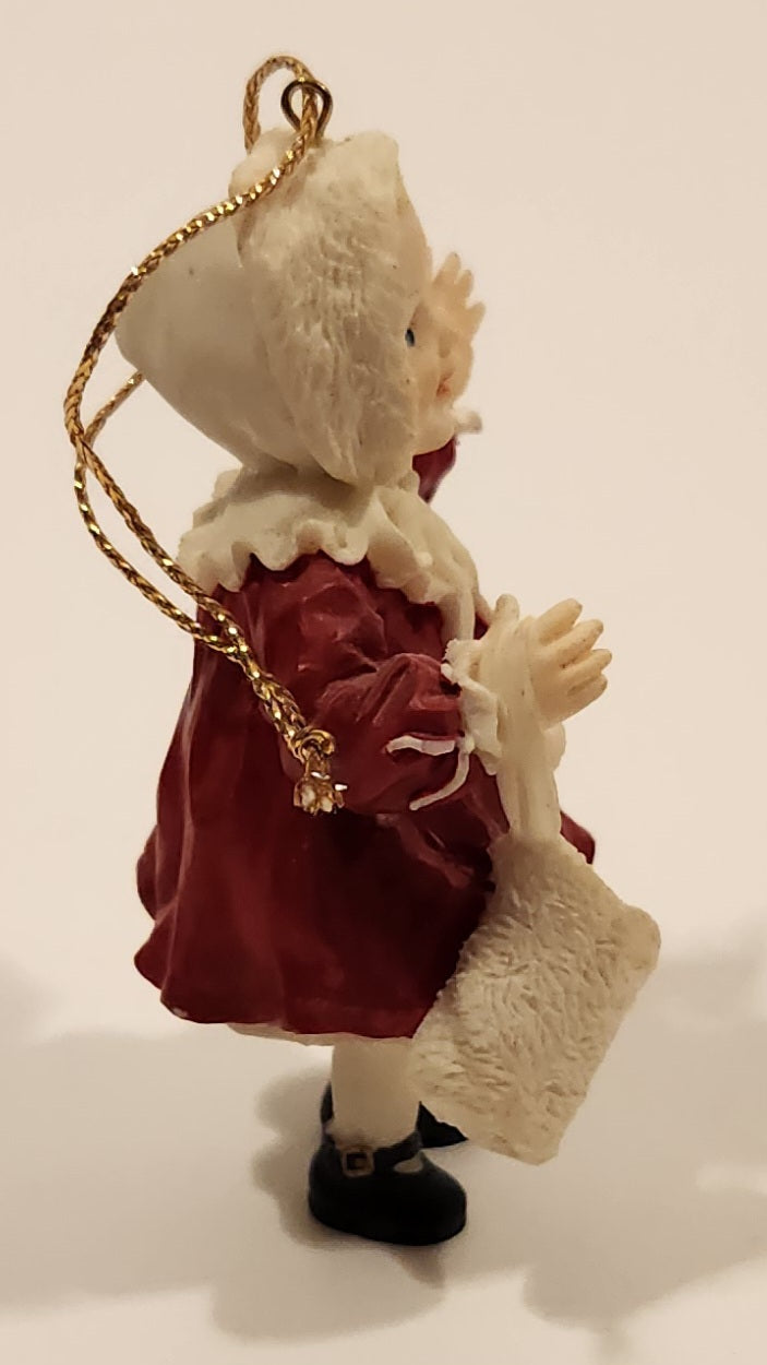 1993 Ashton Drake Heirloom Ornaments Jennifer Porcelain Figurine by Yolanda Bello 9