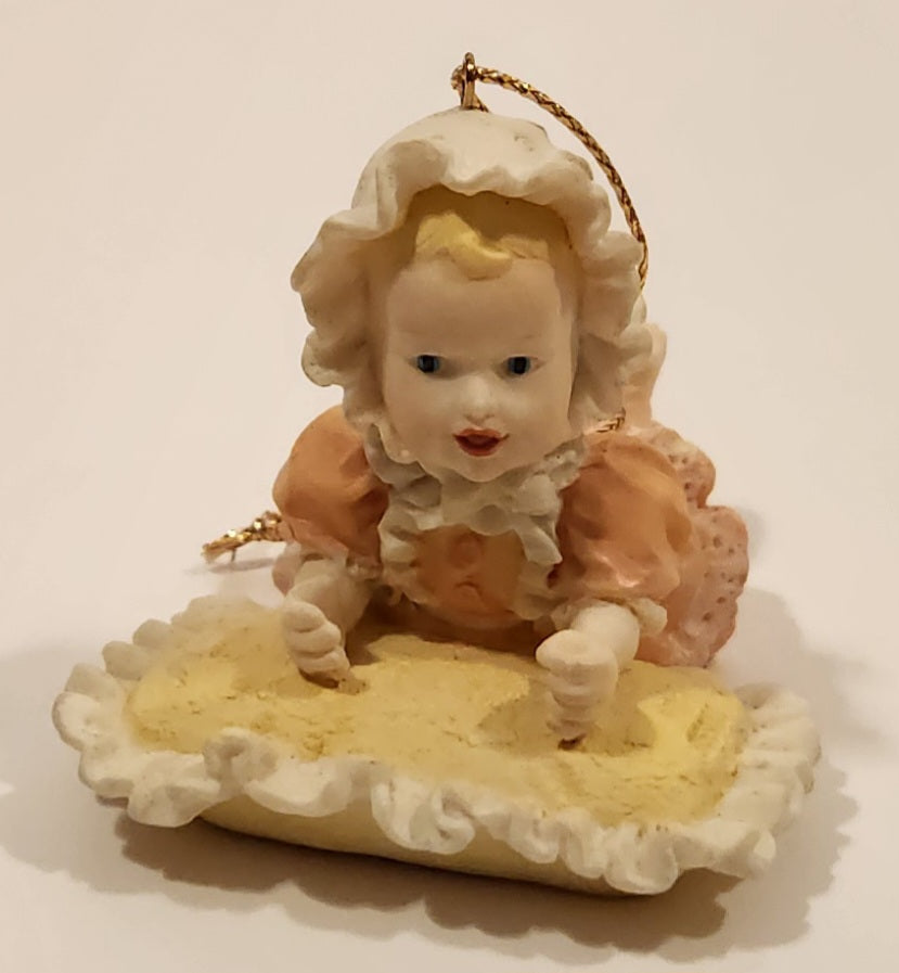 1993 Ashton Drake Heirloom Ornaments Heather Porcelain Figurine by Yolanda Bello 4